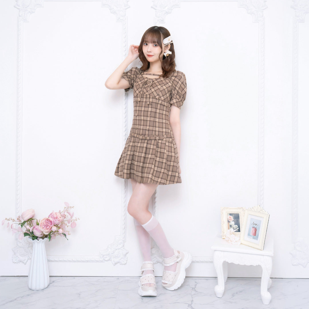 《LAFARY closet》ドーリープリーツワンピ
