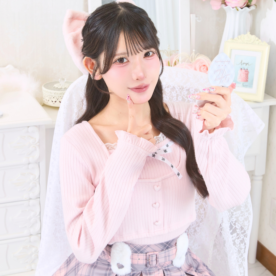 ロゴ入りのリボンテープがかわいい🤍