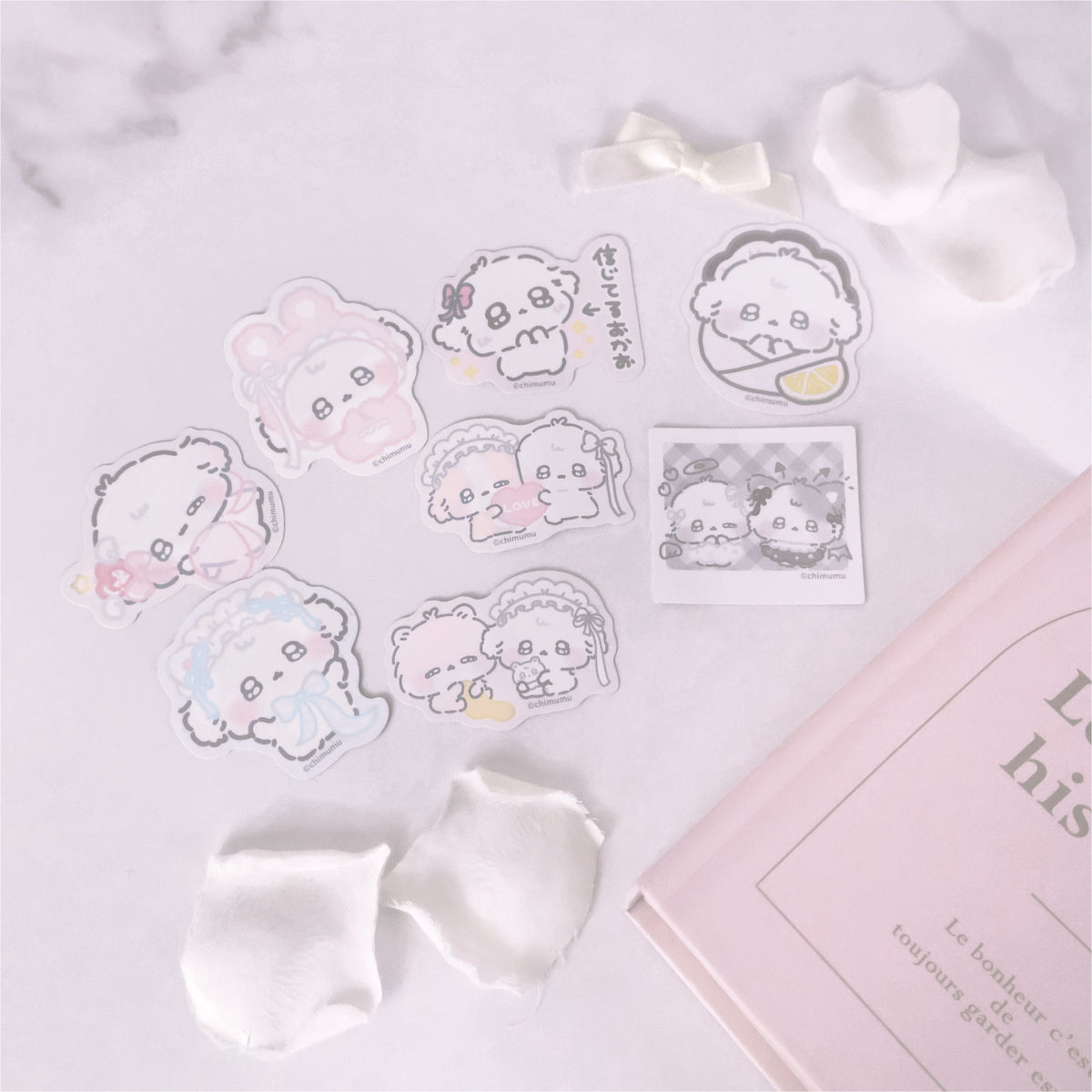 《ふにゅ×LAFARY》ランダムステッカーセット(2枚入り)
