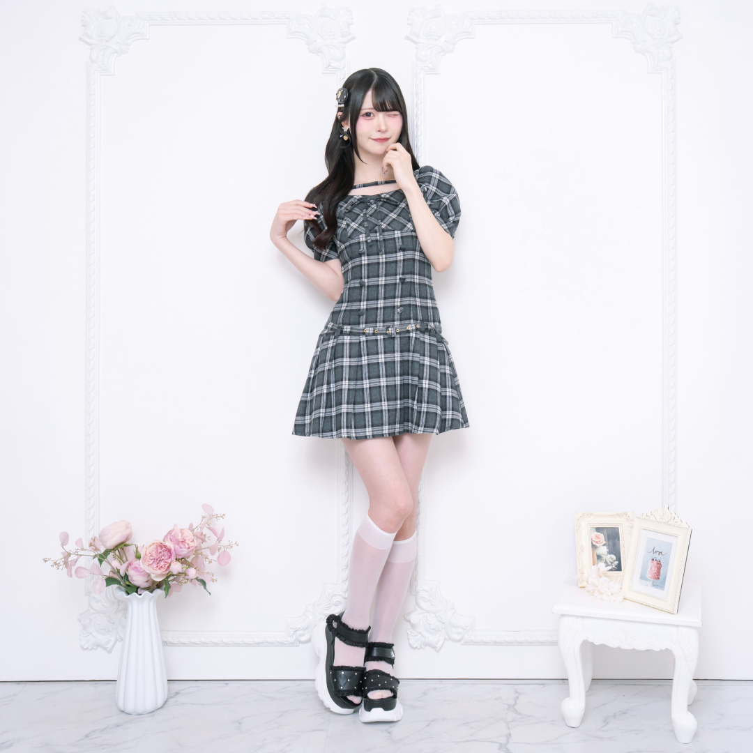 《LAFARY closet》ドーリープリーツワンピ