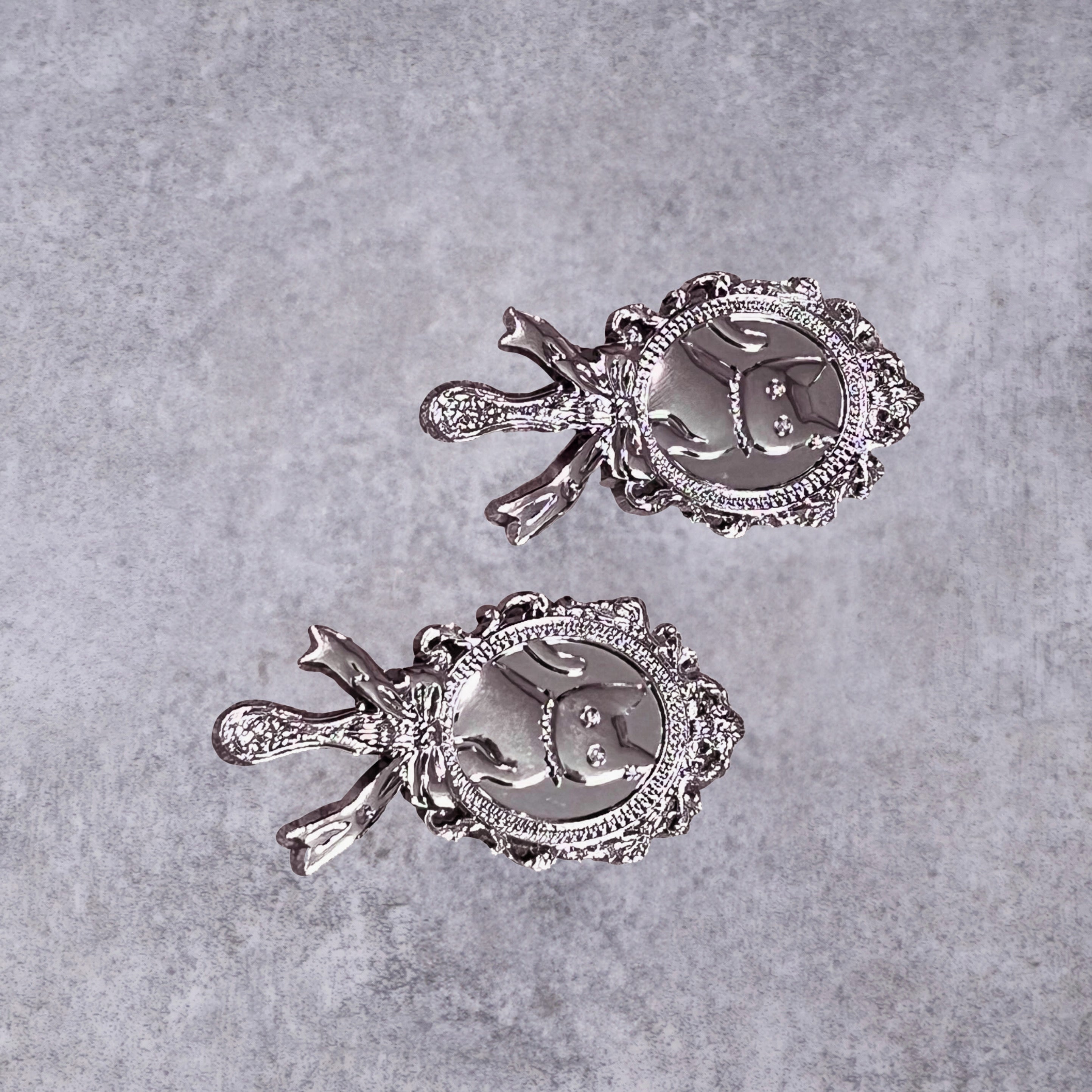 《mine》キャットシルバークリップ