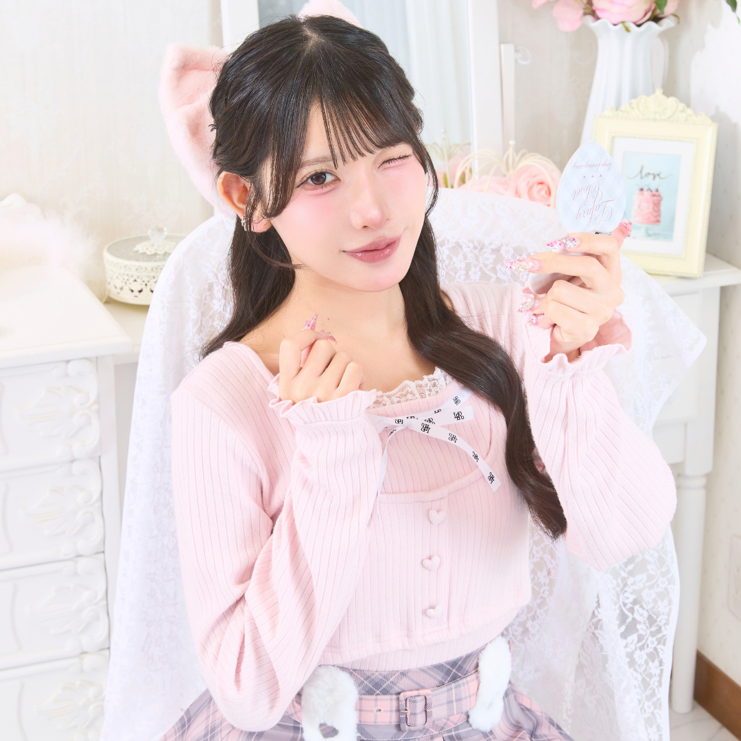 ロゴ入りのリボンテープがかわいい🤍