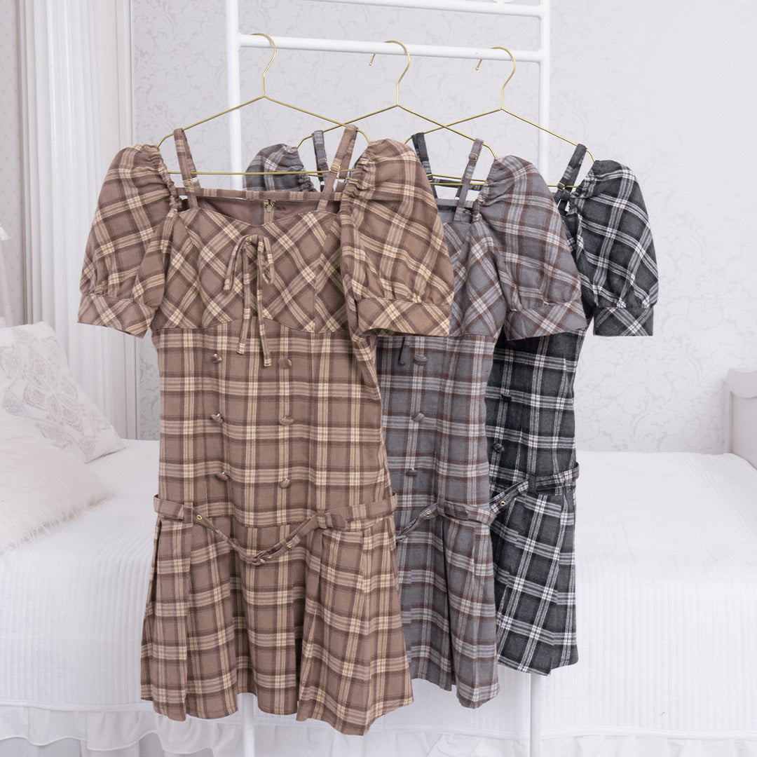《LAFARY closet》ドーリープリーツワンピ