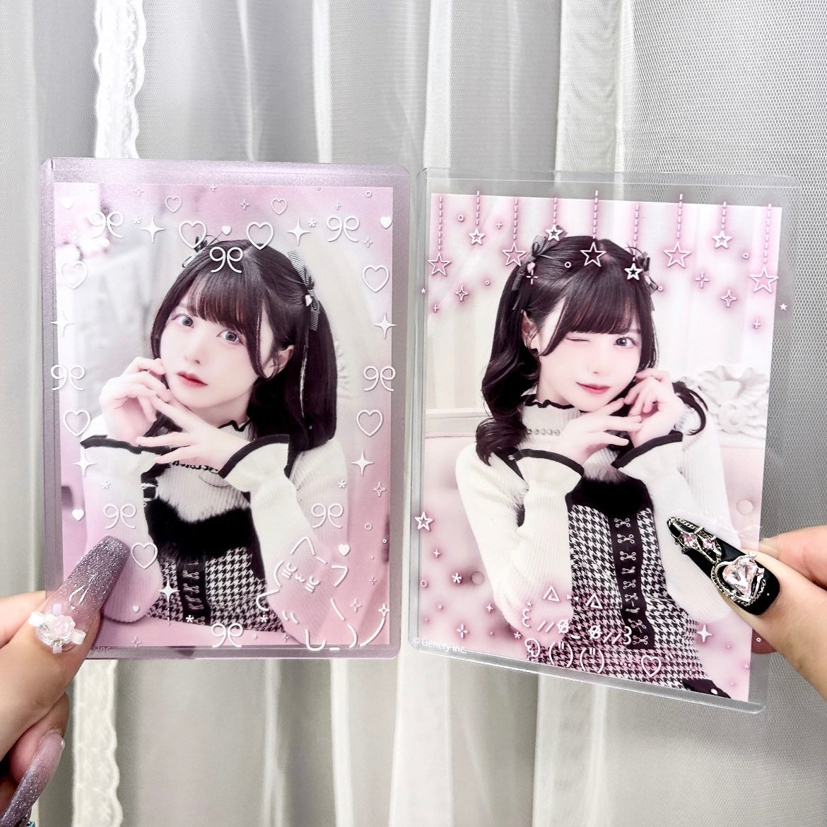 《LAFARY》アスキーフレーム硬質カードケース