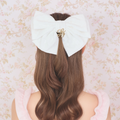 《LAFARY closet》レースリボンバレッタ
