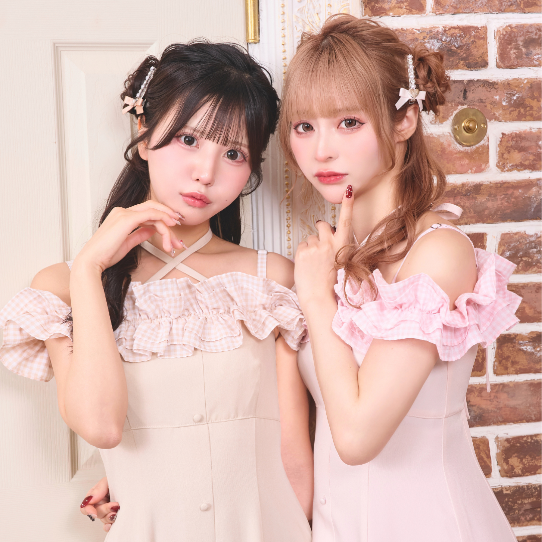 《LAFARY closet》ハートリボンヘアクリップ