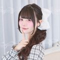 《LAFARY closet》ファーリボンバンスクリップ