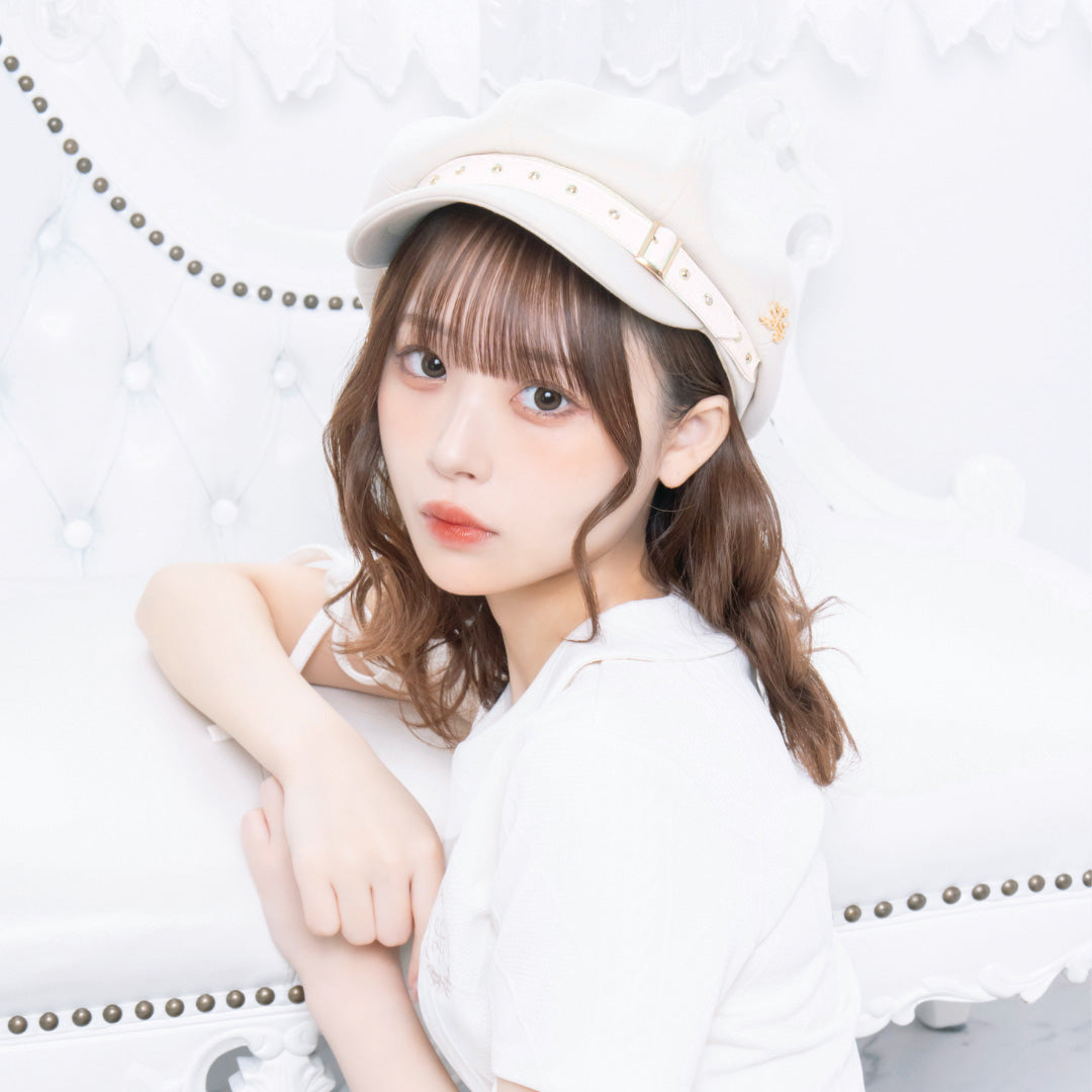 《LAFARY closet》ビジュースタッズキャスケット
