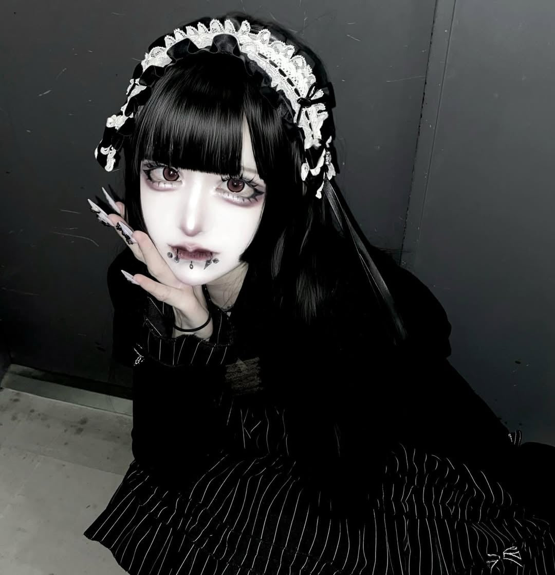 《mine》ハシゴレースヘッドドレス