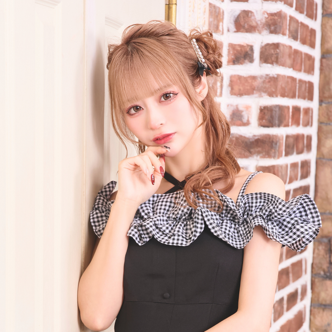 《LAFARY closet》ハートリボンヘアクリップ