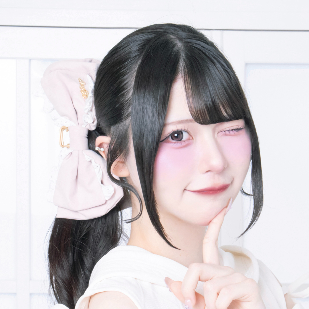 《LAFARY closet》コットンレースリボンバンスクリップ