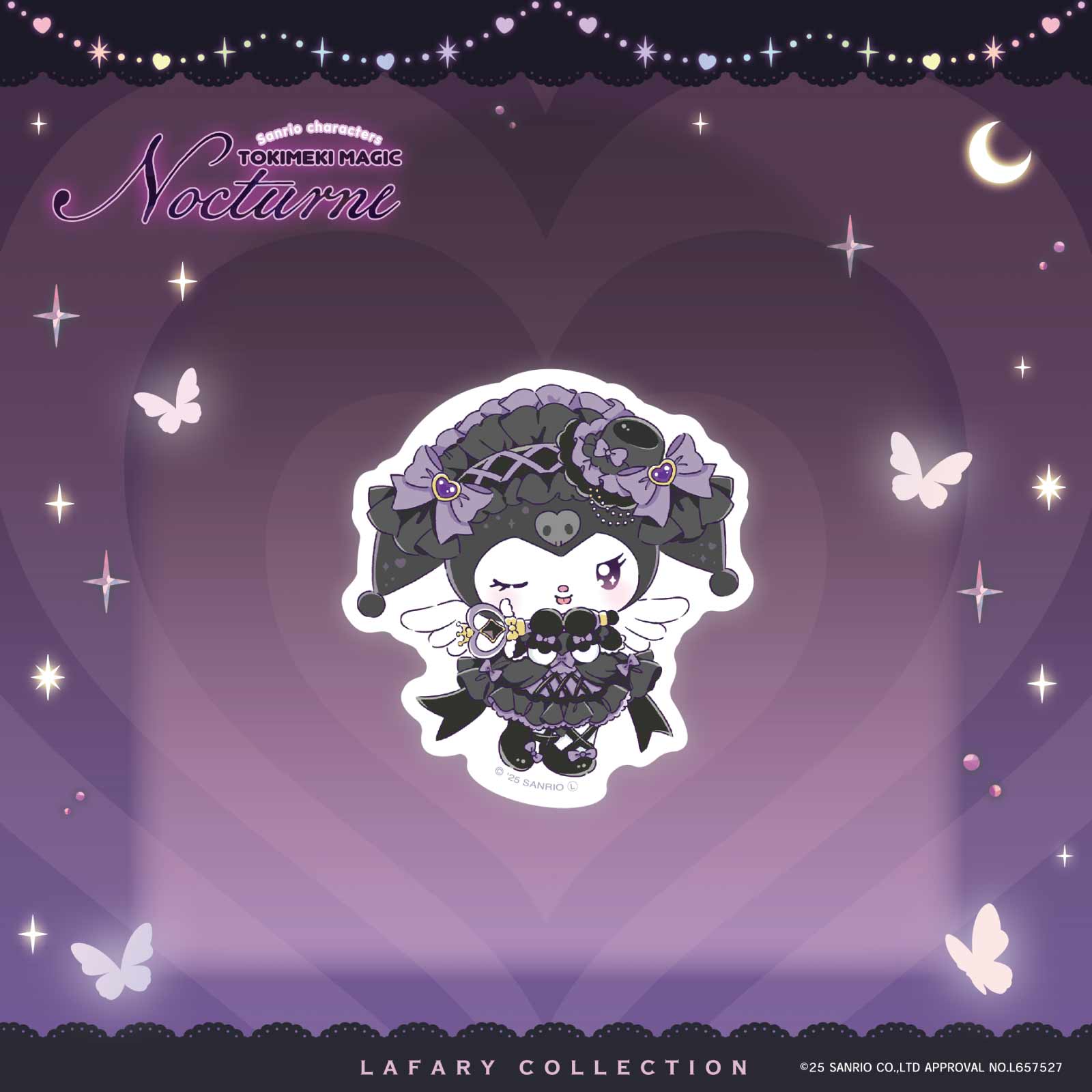 《LAFARYオリジナル》ときめき戦士 -Nocturne- ステッカー クロミ