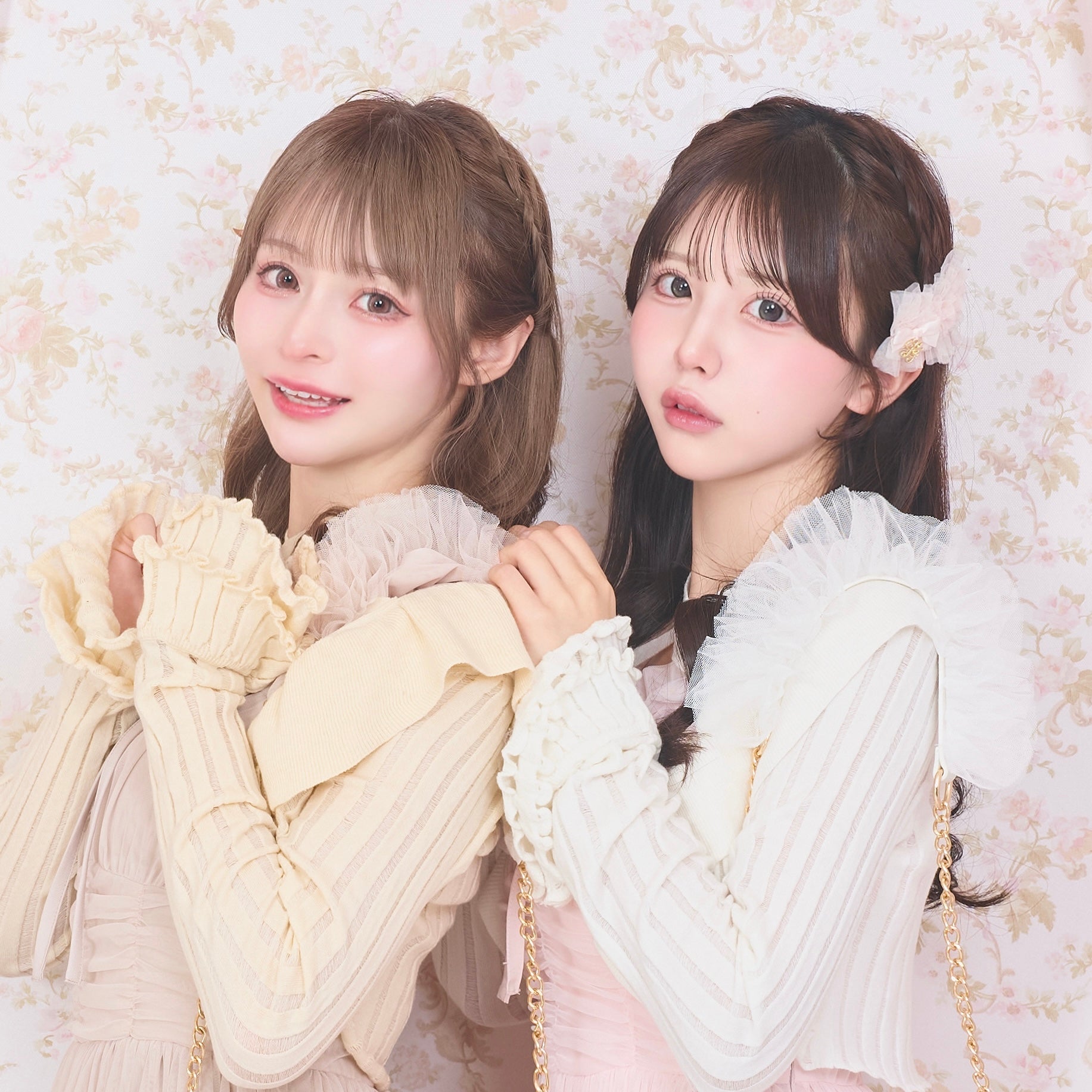 《LAFARY closet》チュールフリルヘアクリップ