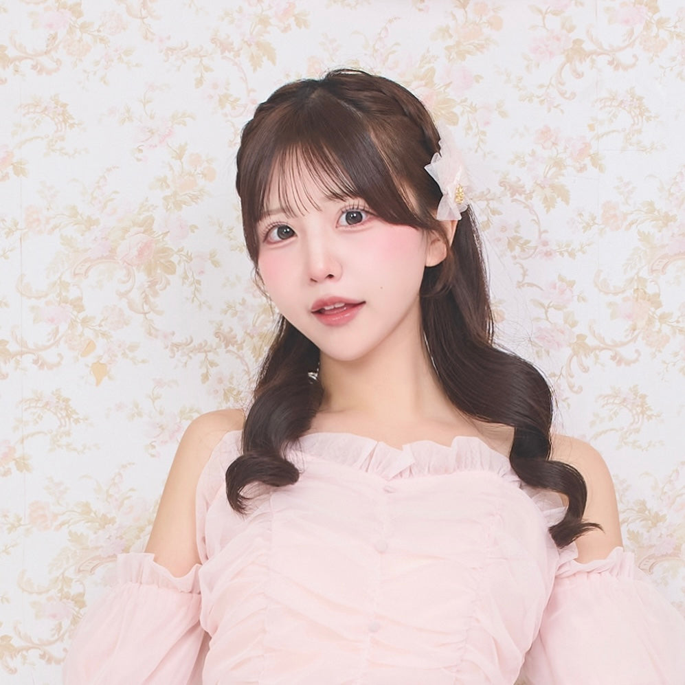 《LAFARY closet》チュールフリルヘアクリップ