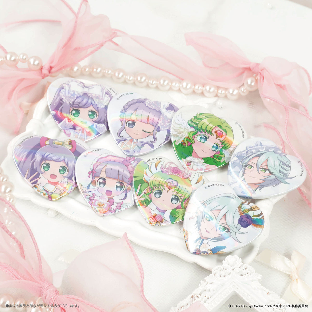 《プリパラ×LAFARY》ランダム缶バッジ