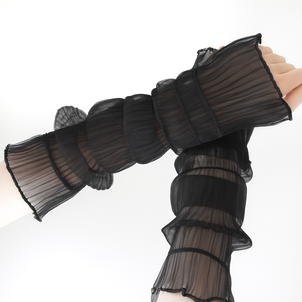 シースルーアームウォーマー