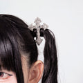 《mine》ゴシッククロスシルバークリップ