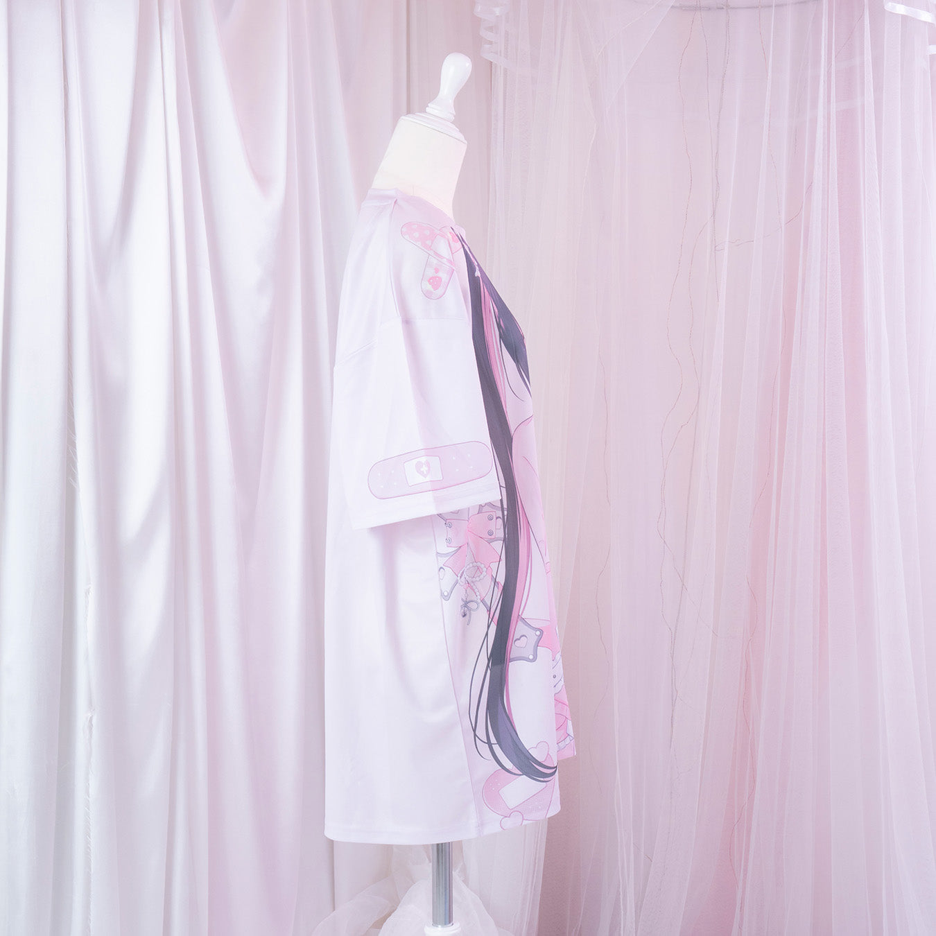 《ビビちゃん×mine》フルグラフィックTシャツ