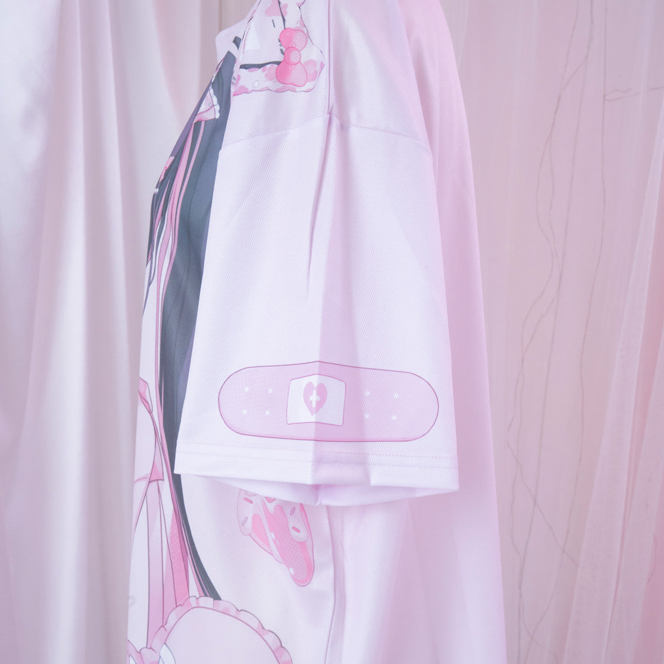 《ビビちゃん×mine》フルグラフィックTシャツ