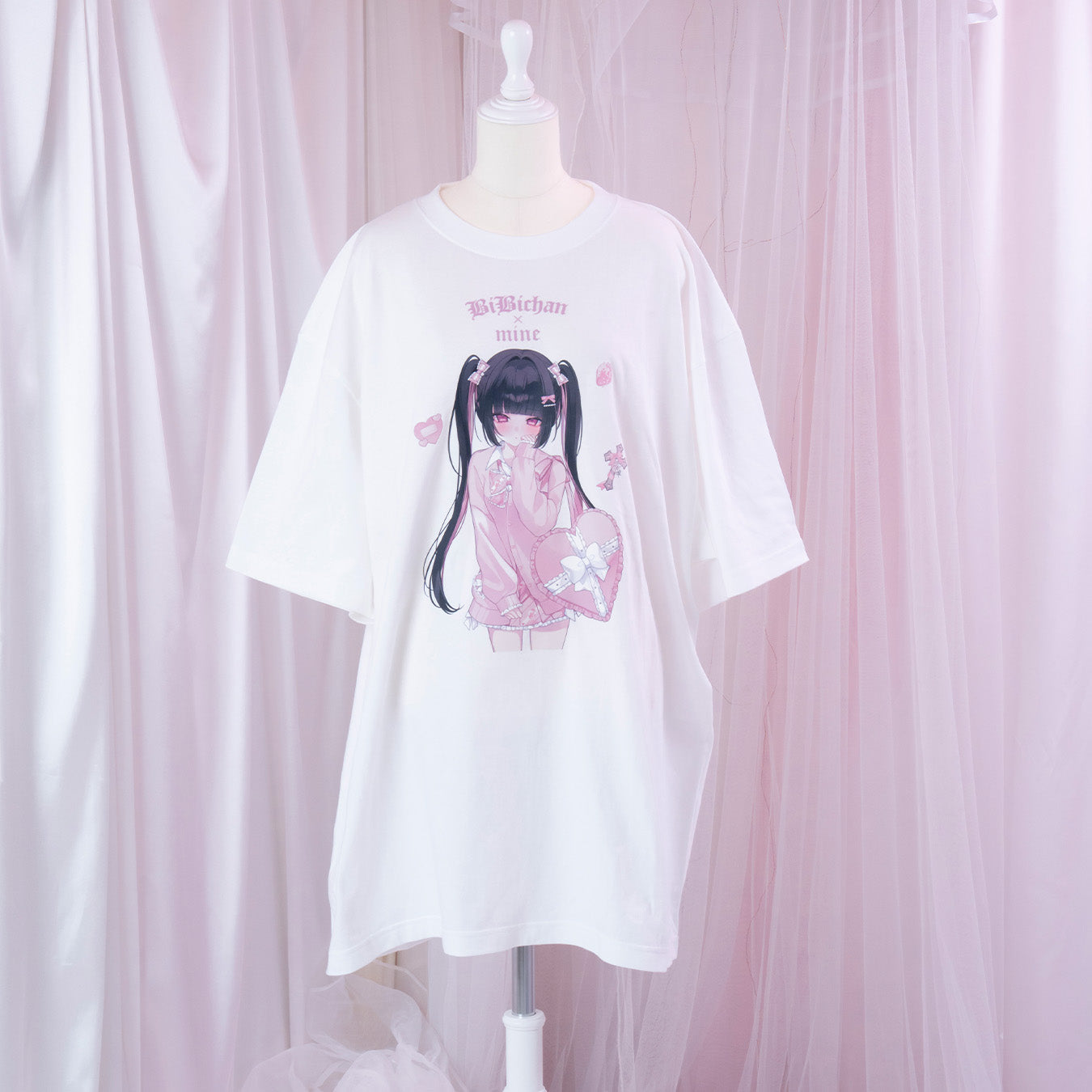 《ビビちゃん×mine》BIG Tシャツ