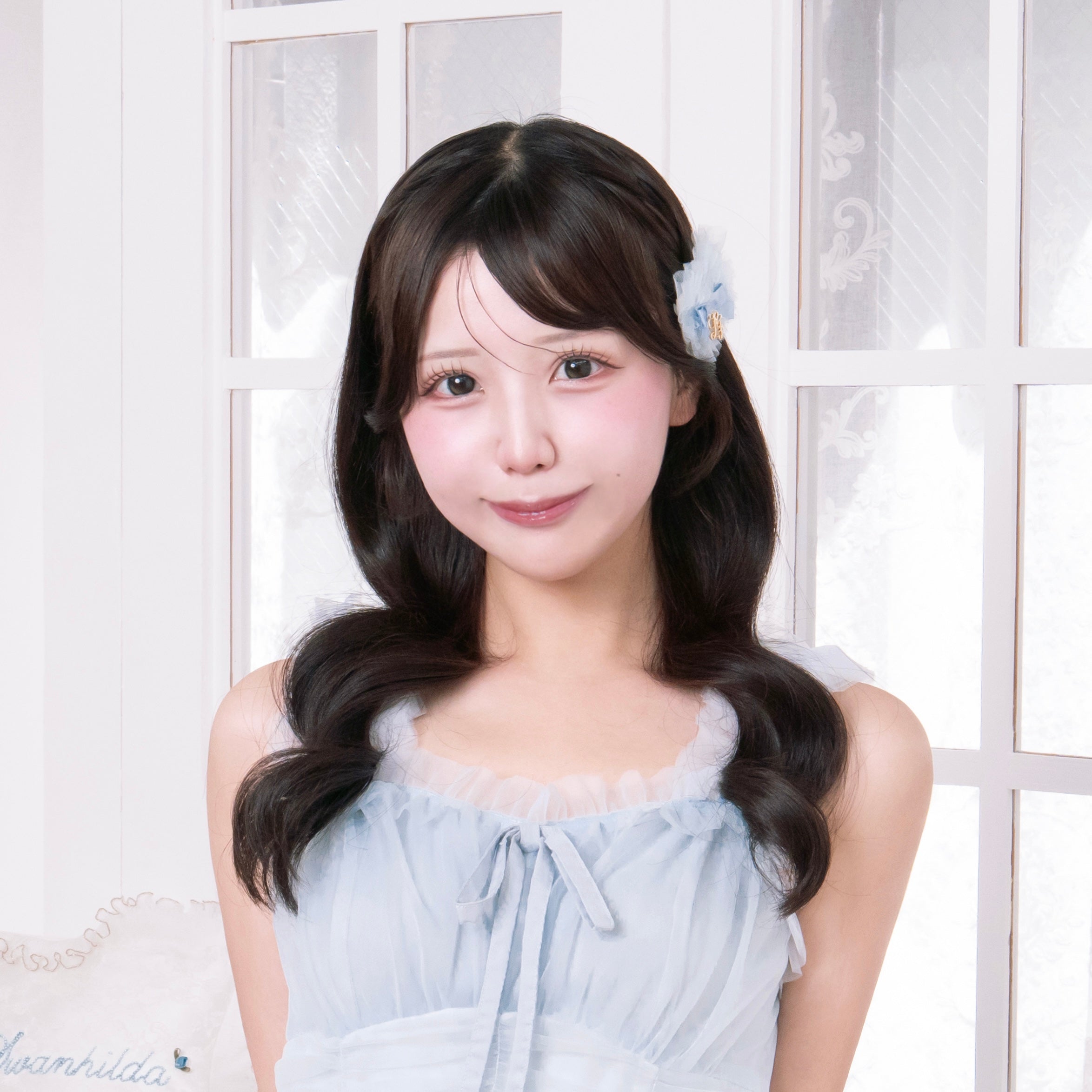 《LAFARY closet》チュールフリルヘアクリップ