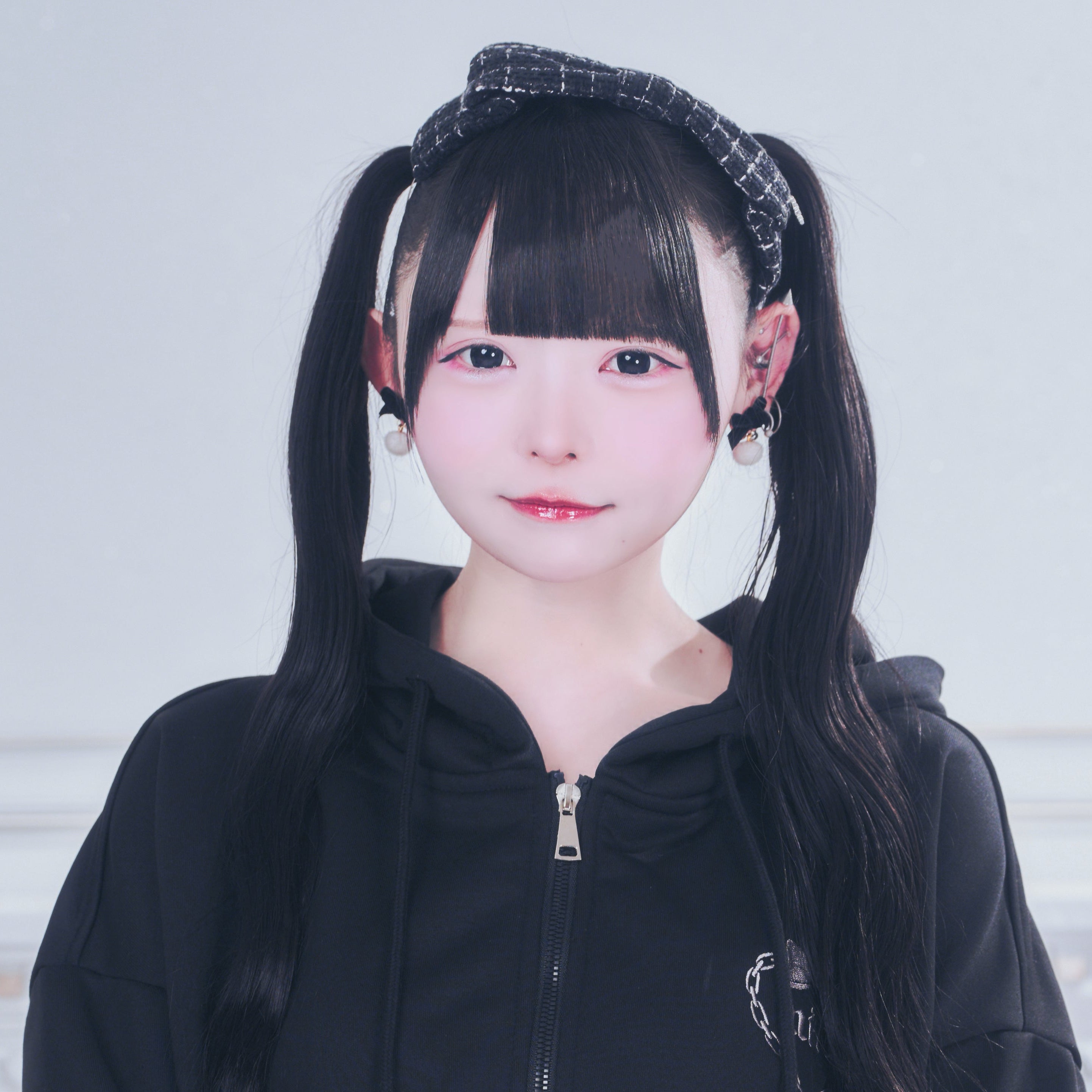 《mine》ツイードカチューシャ