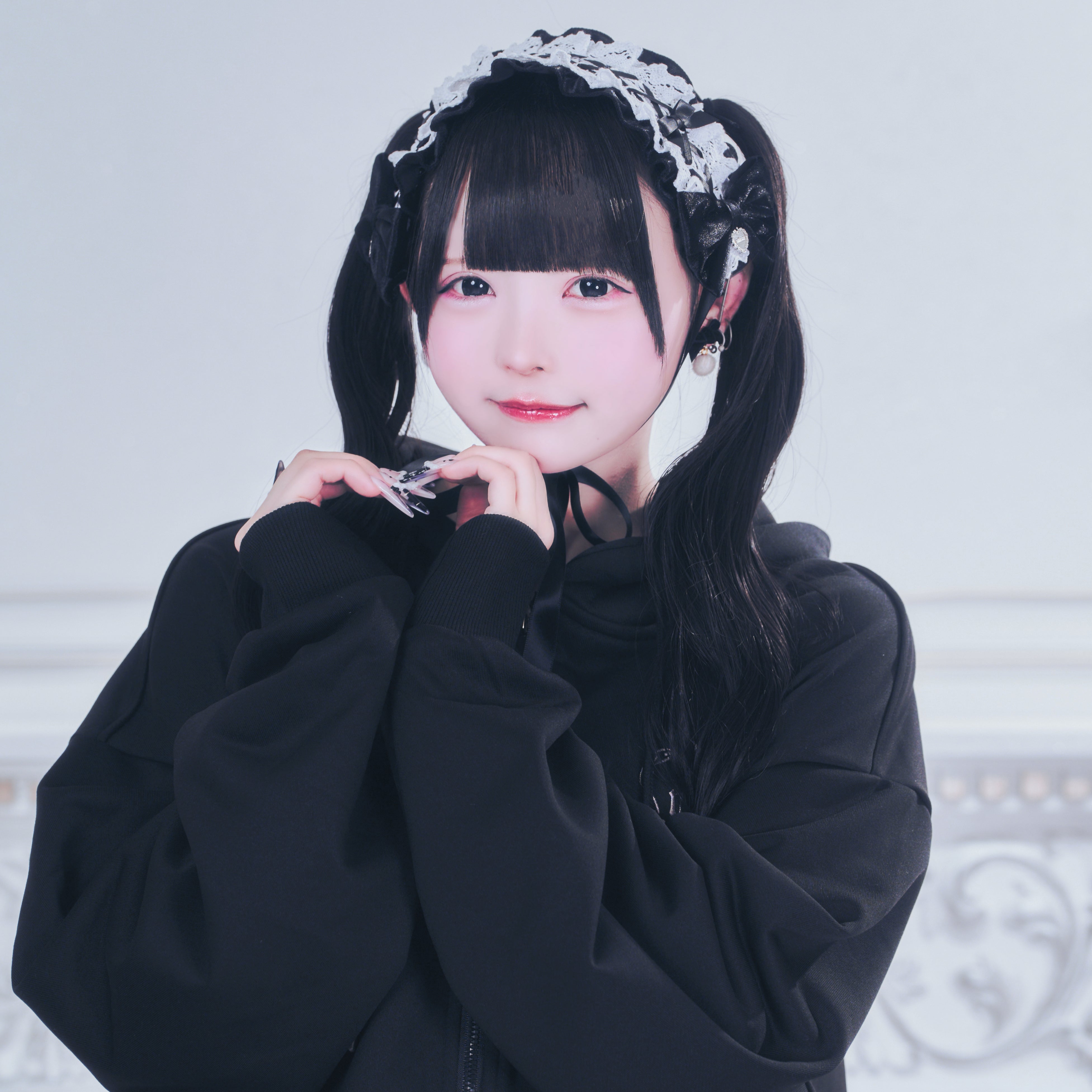 《mine》ベロアリボンヘッドドレス