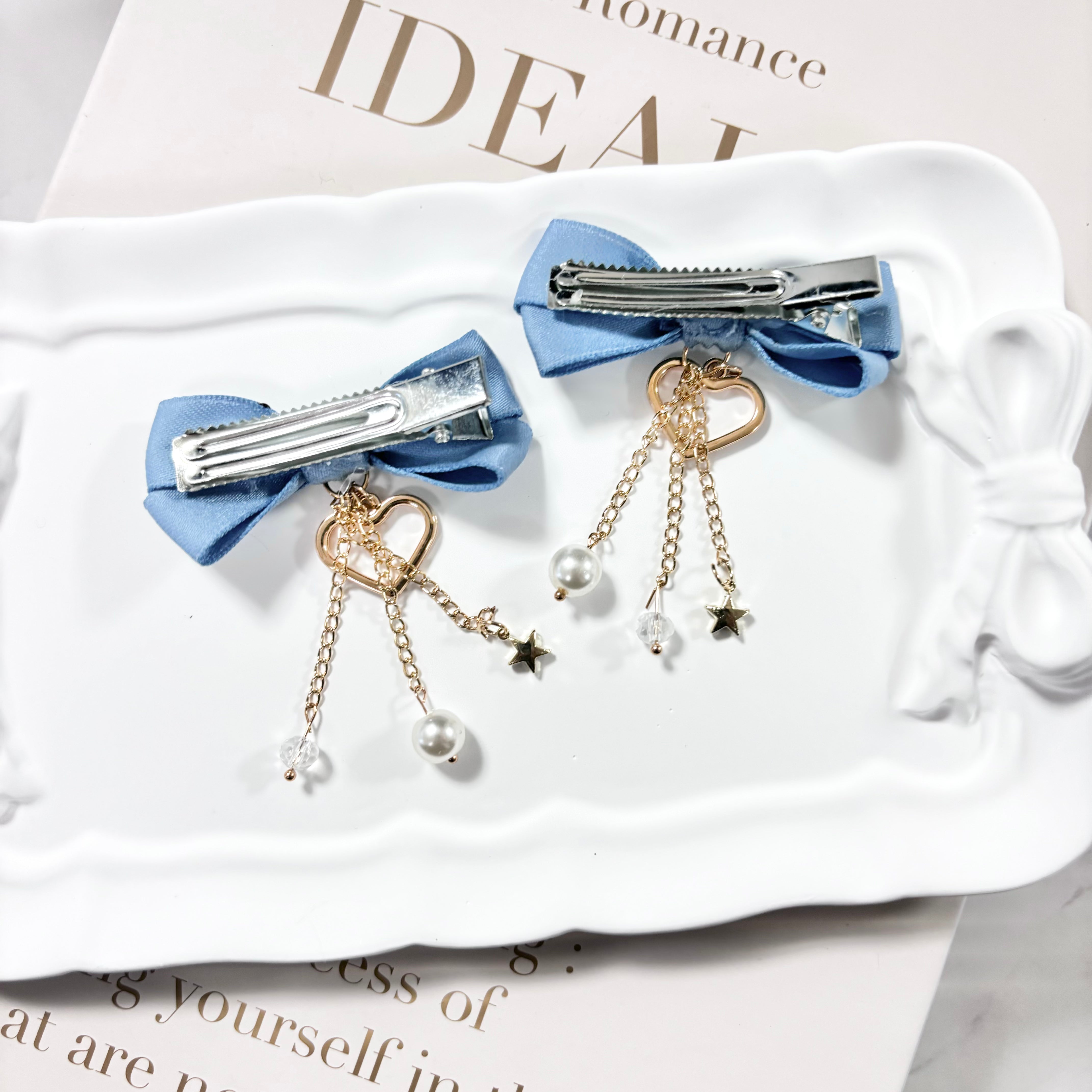 リボンチャームクリップ