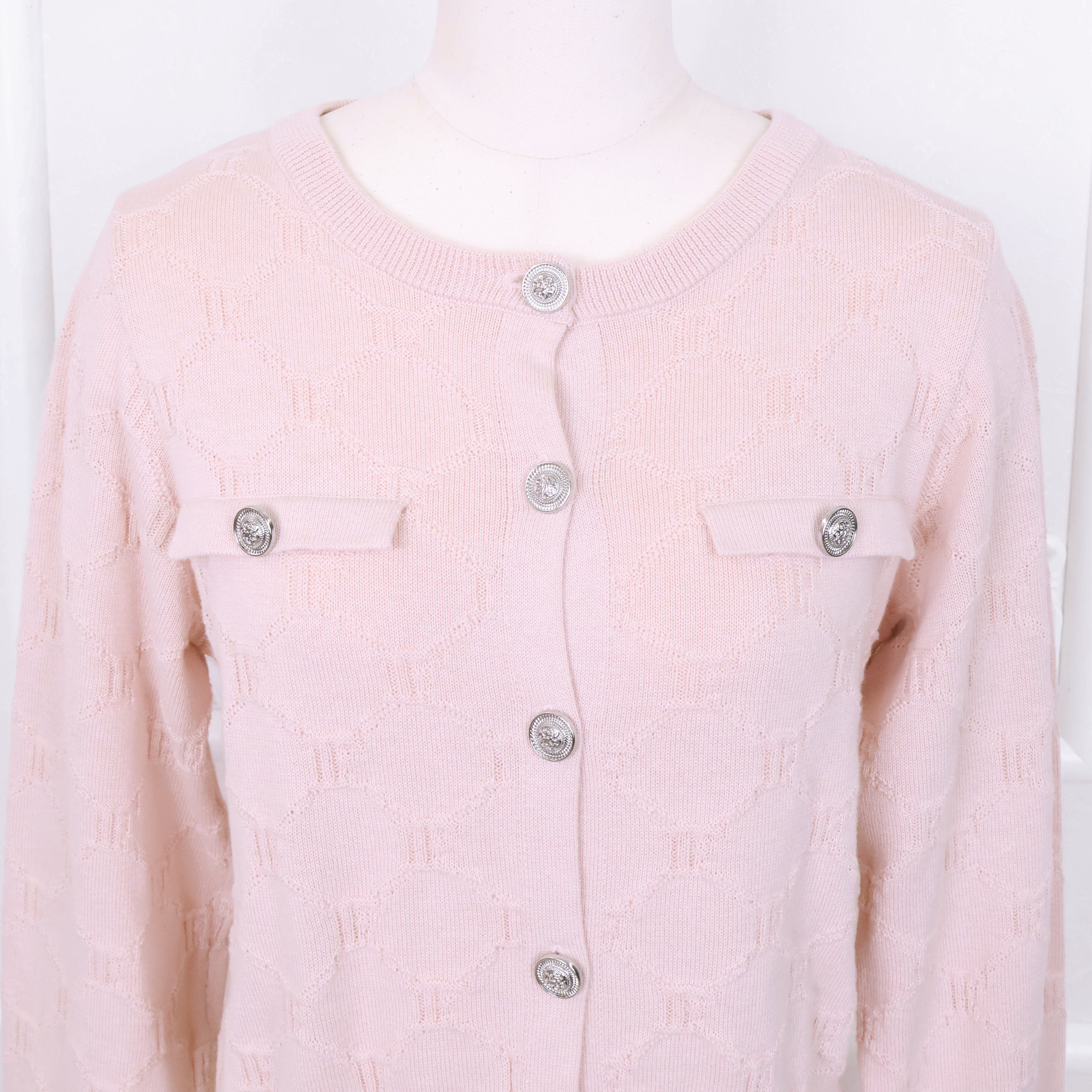 《LAFARY closet》モノグラムニットトップス