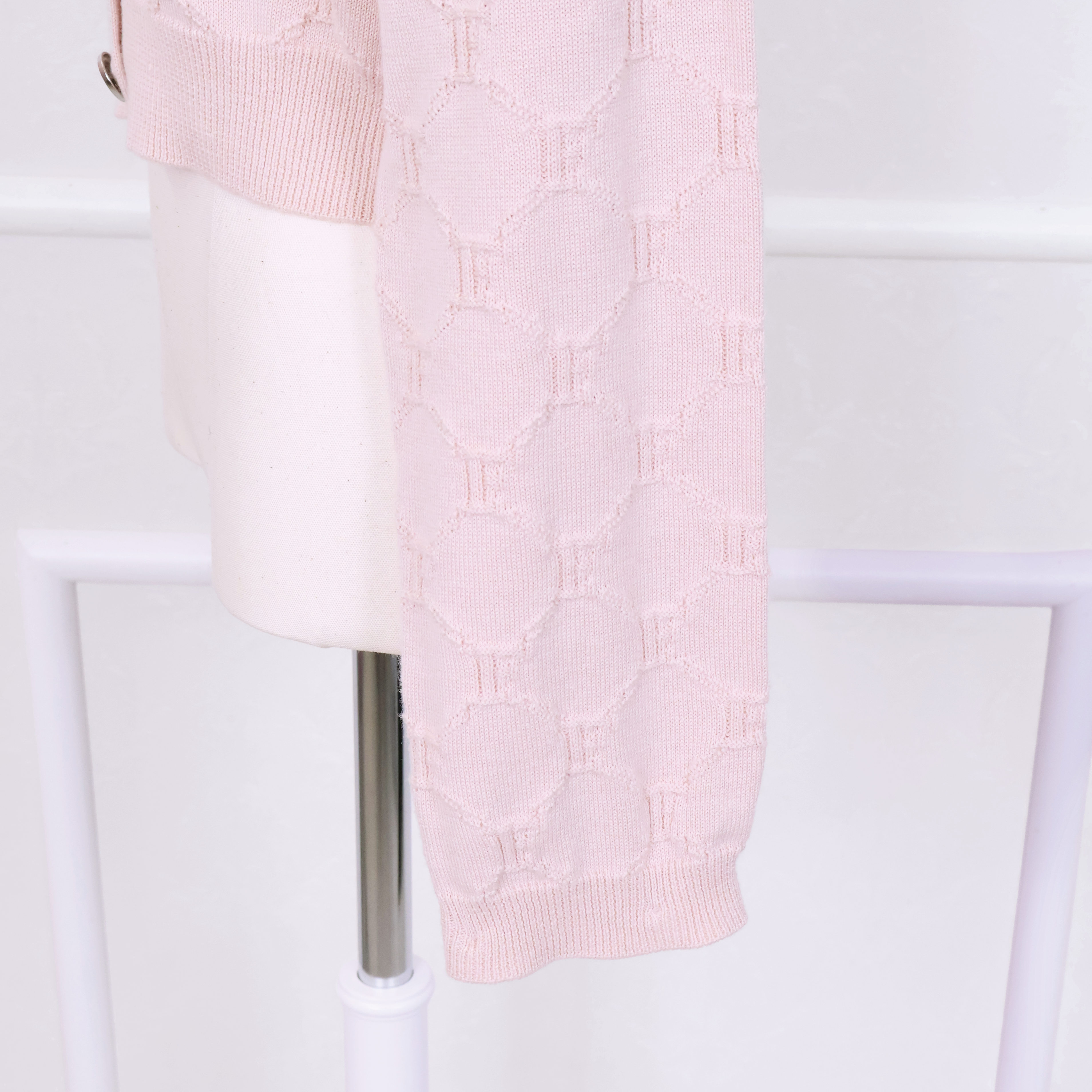 《LAFARY closet》モノグラムニットトップス