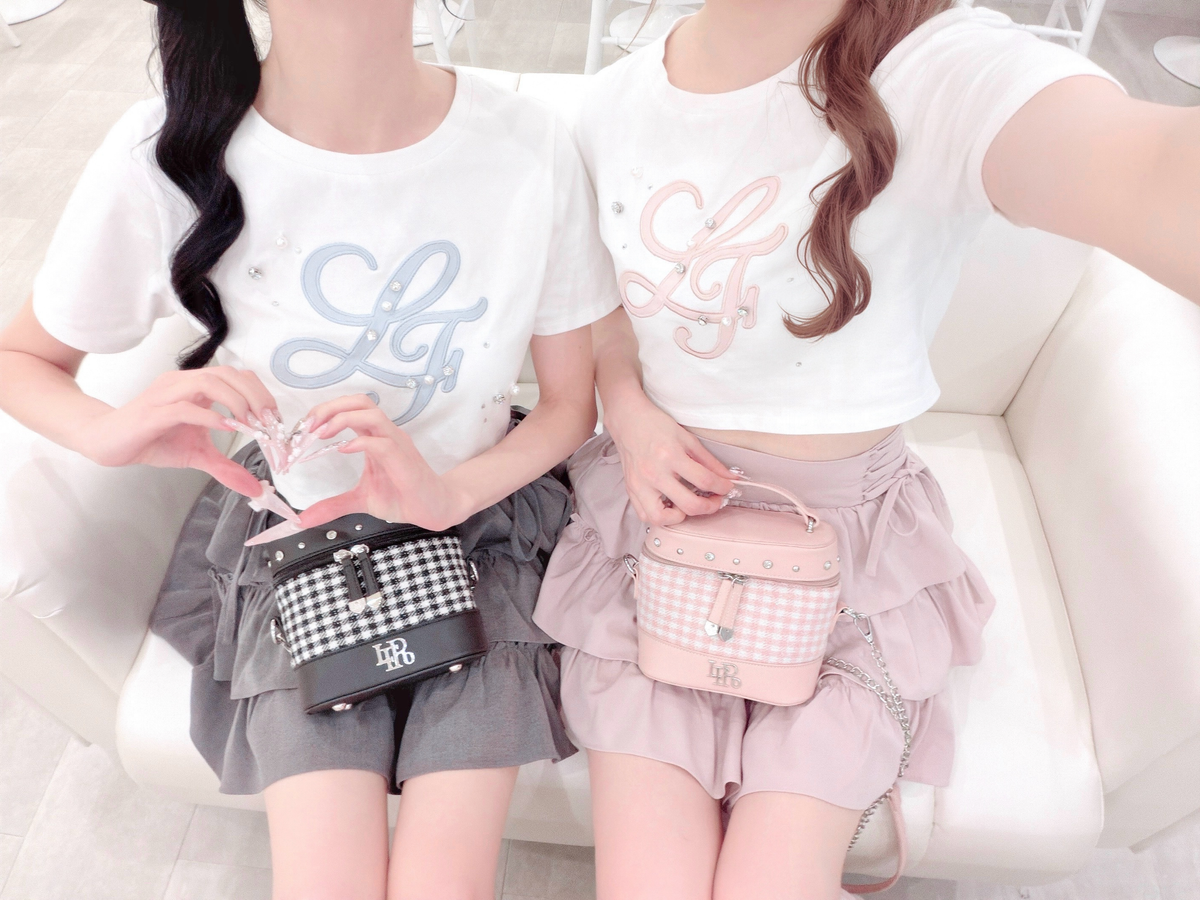 《LAFARY closet》スピンドルティアードスカパン