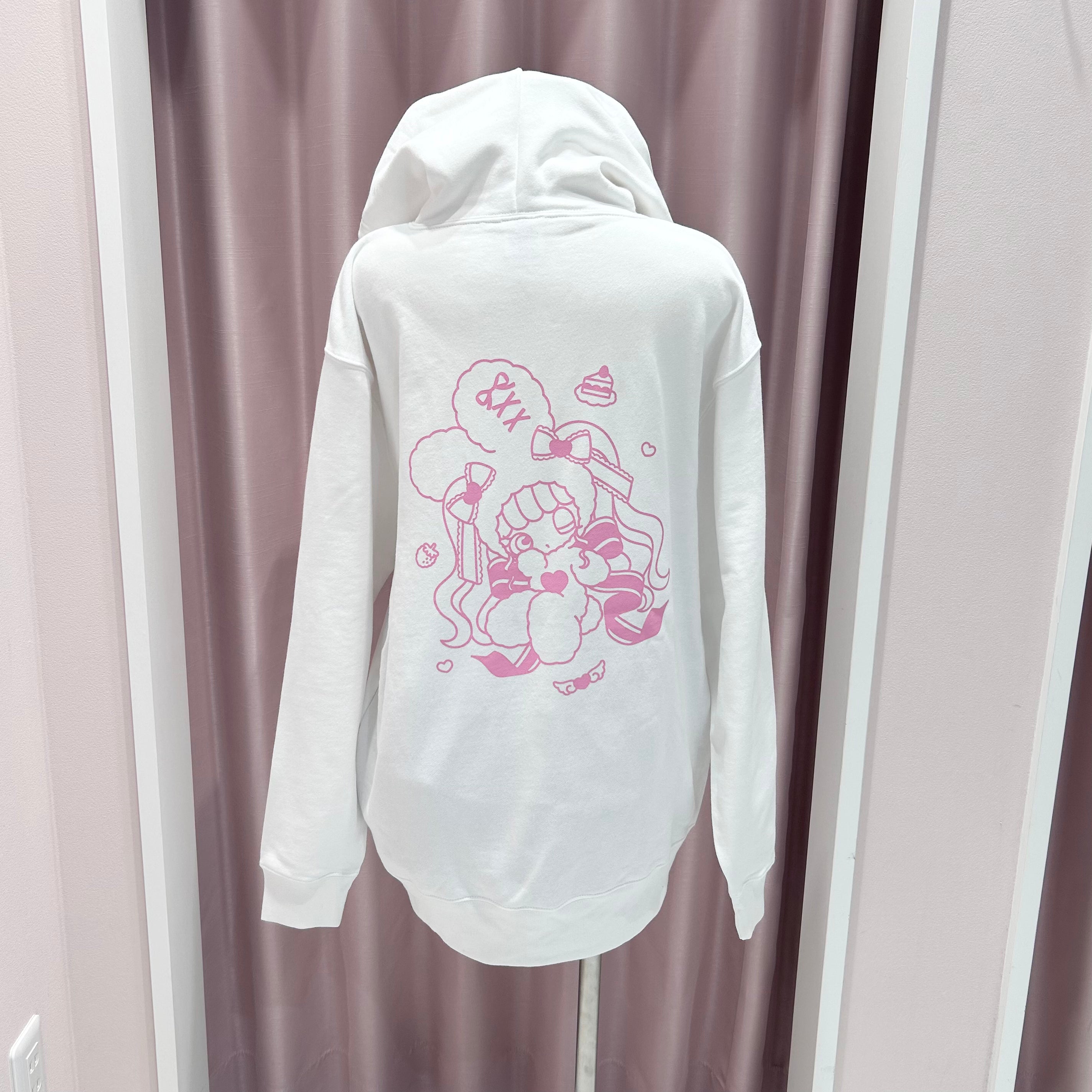 《mineco×LAFARY》フード付きBIGパーカー