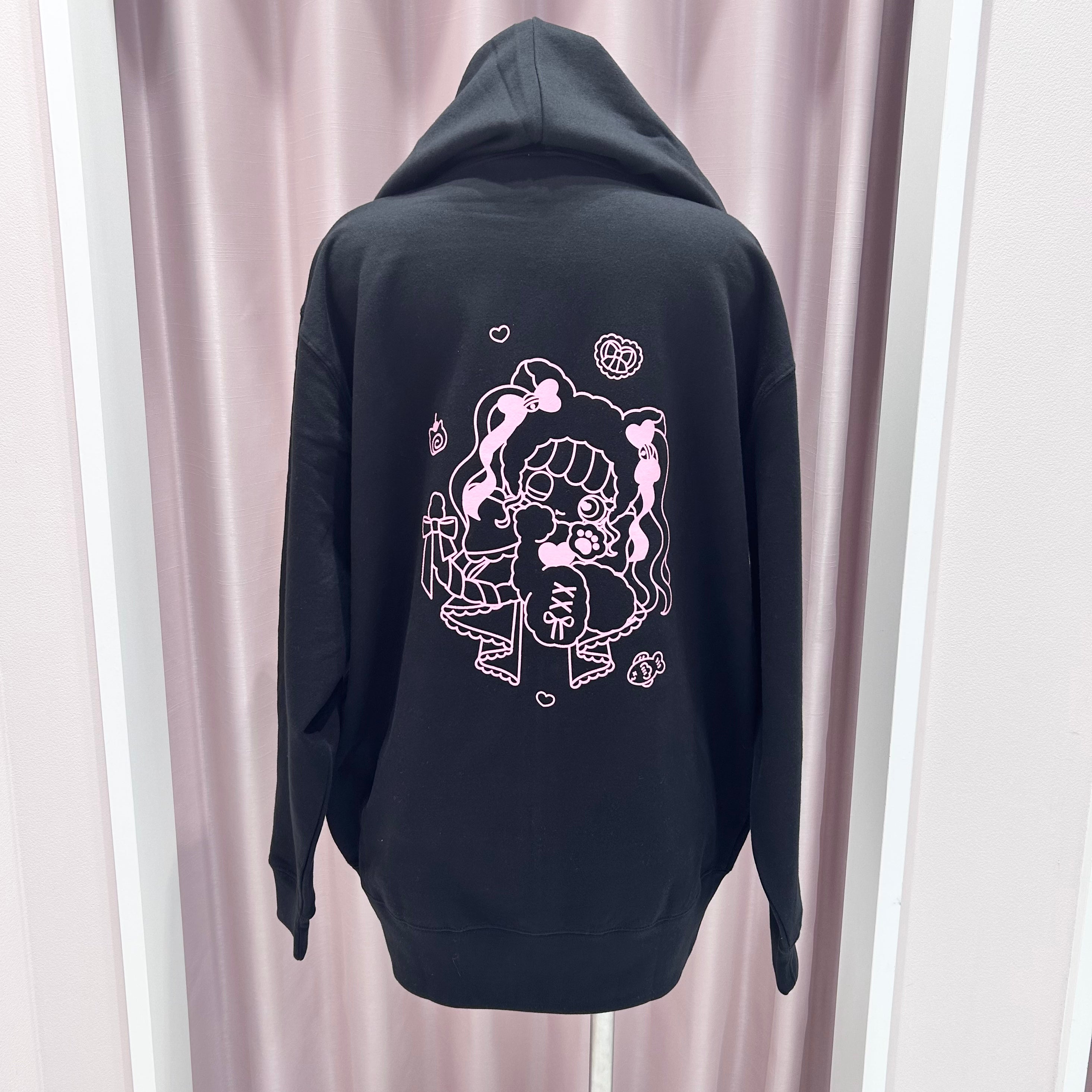 《mineco×LAFARY》フード付きBIGパーカー