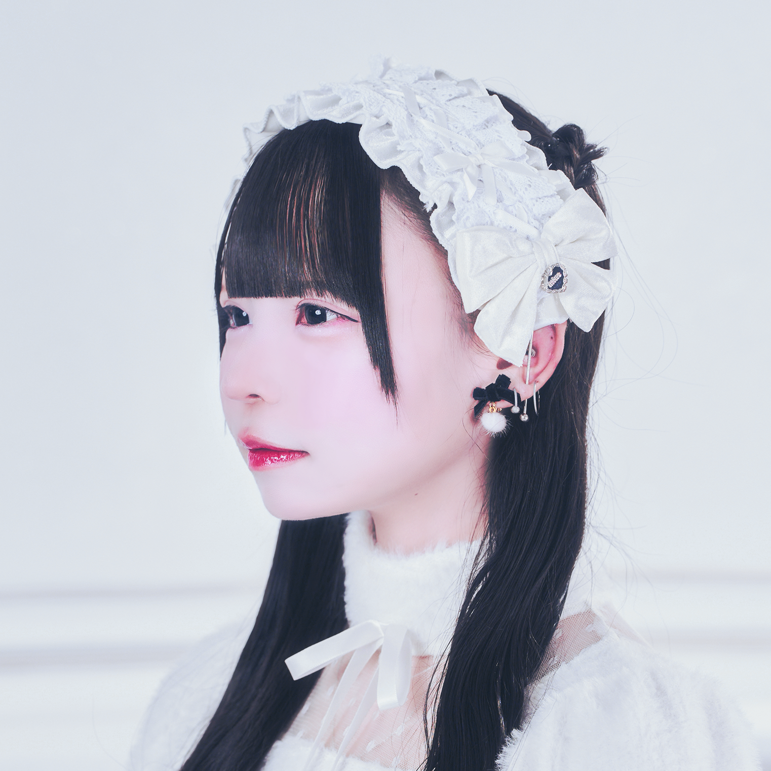 《mine》ベロアリボンヘッドドレス