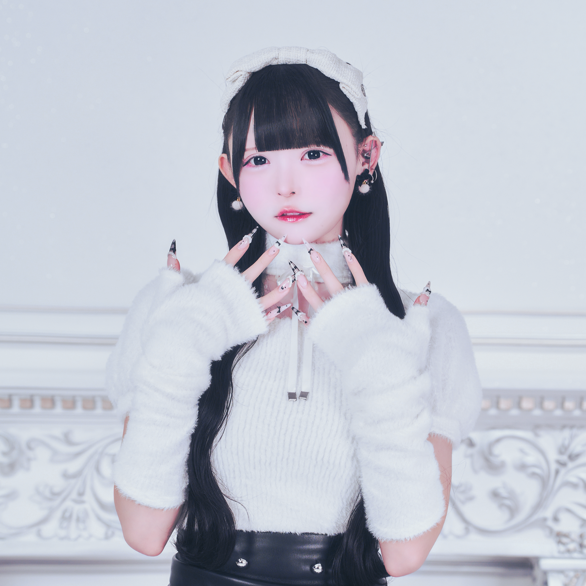 《mine》ツイードカチューシャ