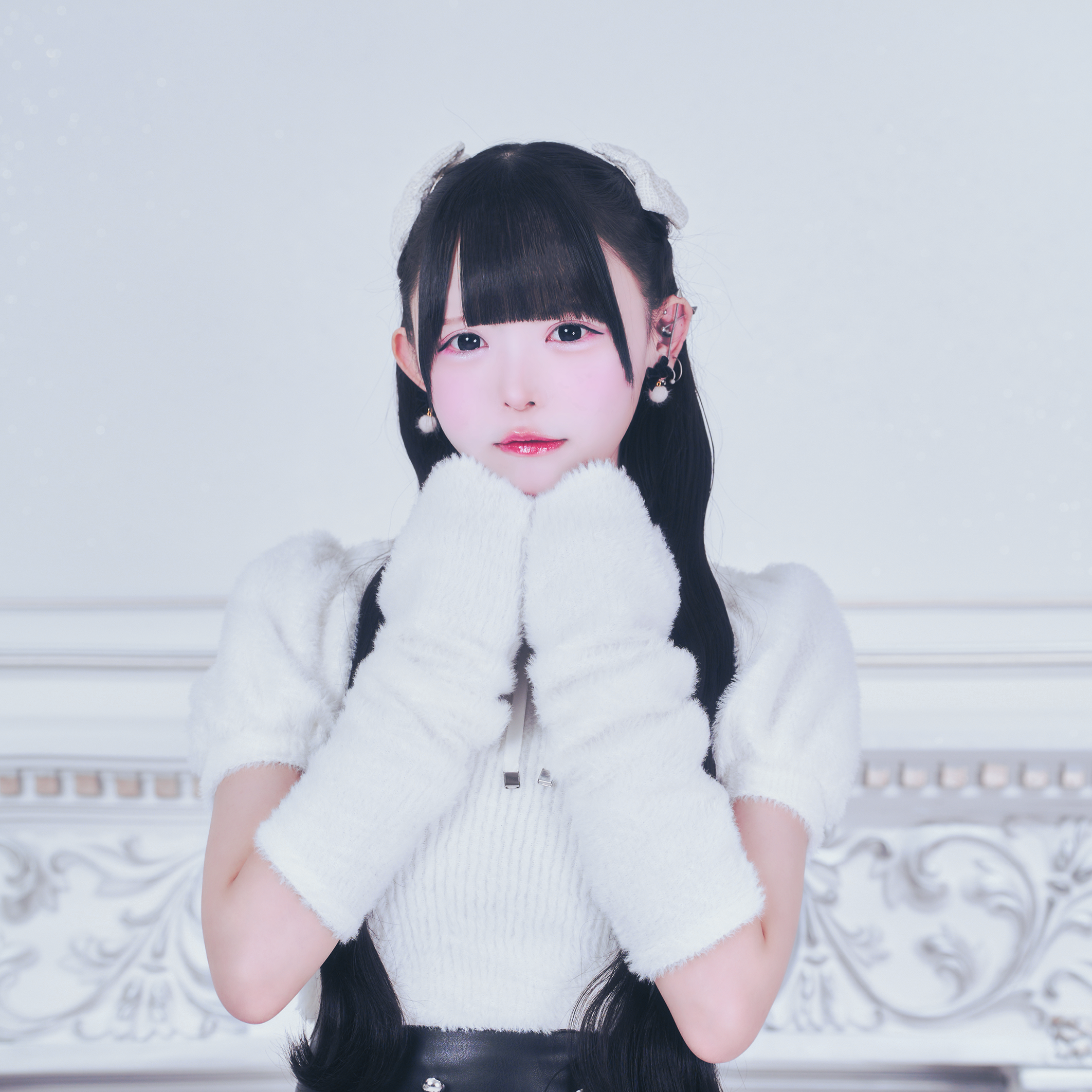 《mine》ツイードリボン