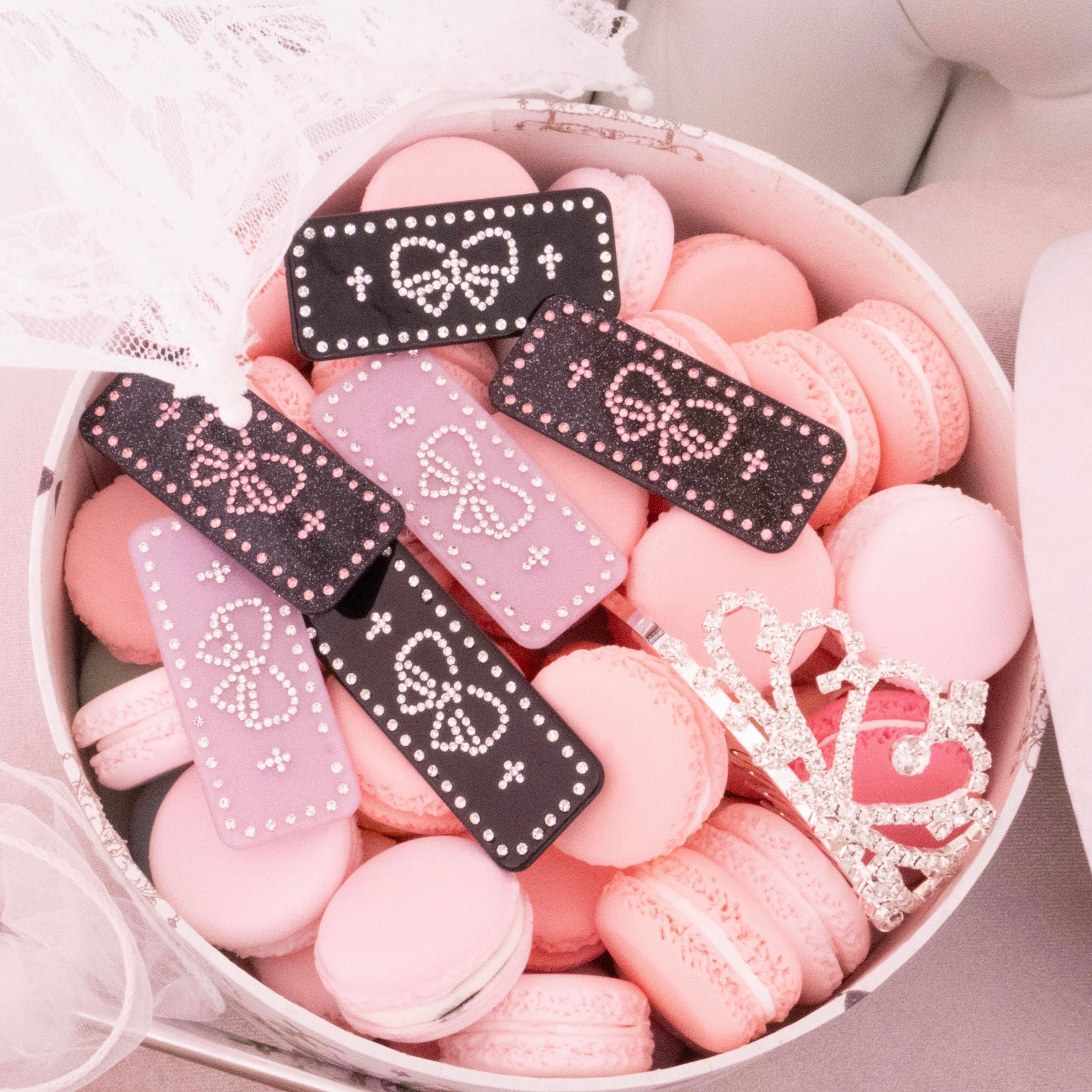 《mine》ストーンヘアクリップ