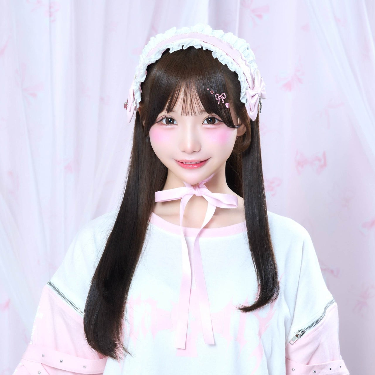 《mine》ロゴレザーヘッドドレス