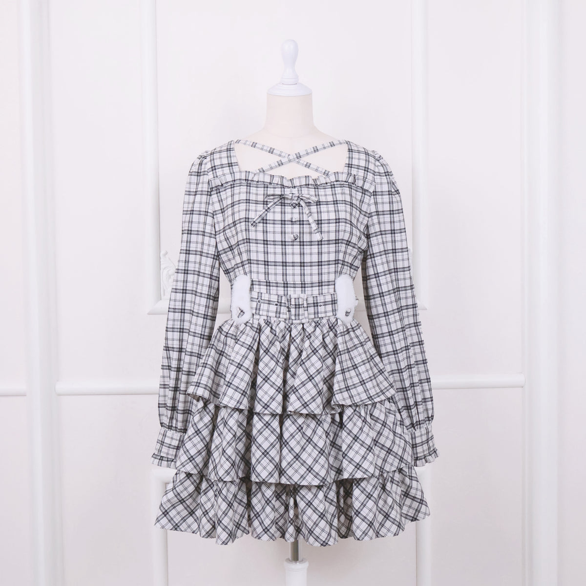 《LAFARY closet》ティアードドーリーワンピ