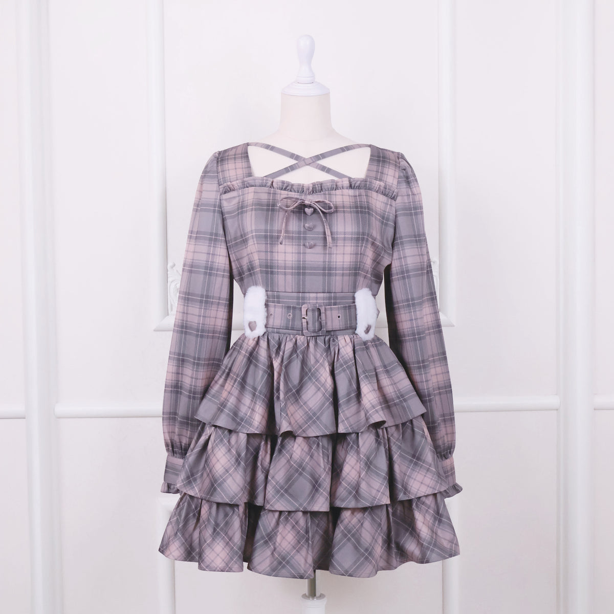 《LAFARY closet》ティアードドーリーワンピ