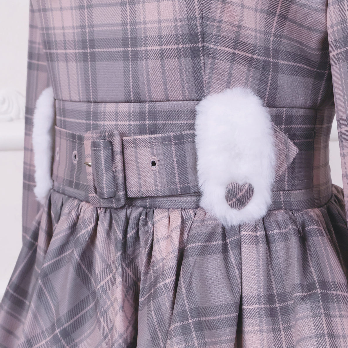 ふわふわのベルトループがかわいいハート🤍☁️