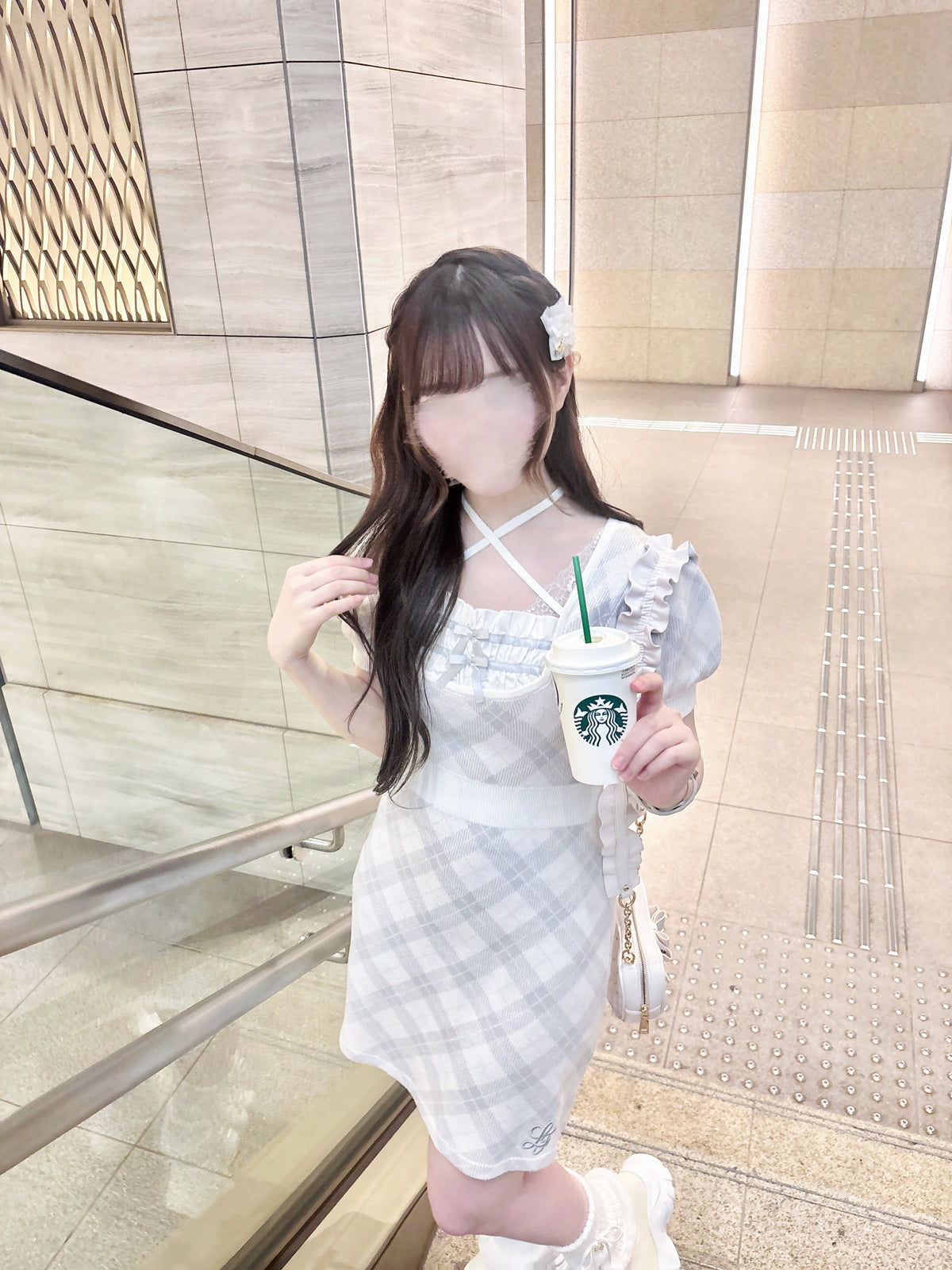 《LAFARY closet》チュールフリルヘアクリップ