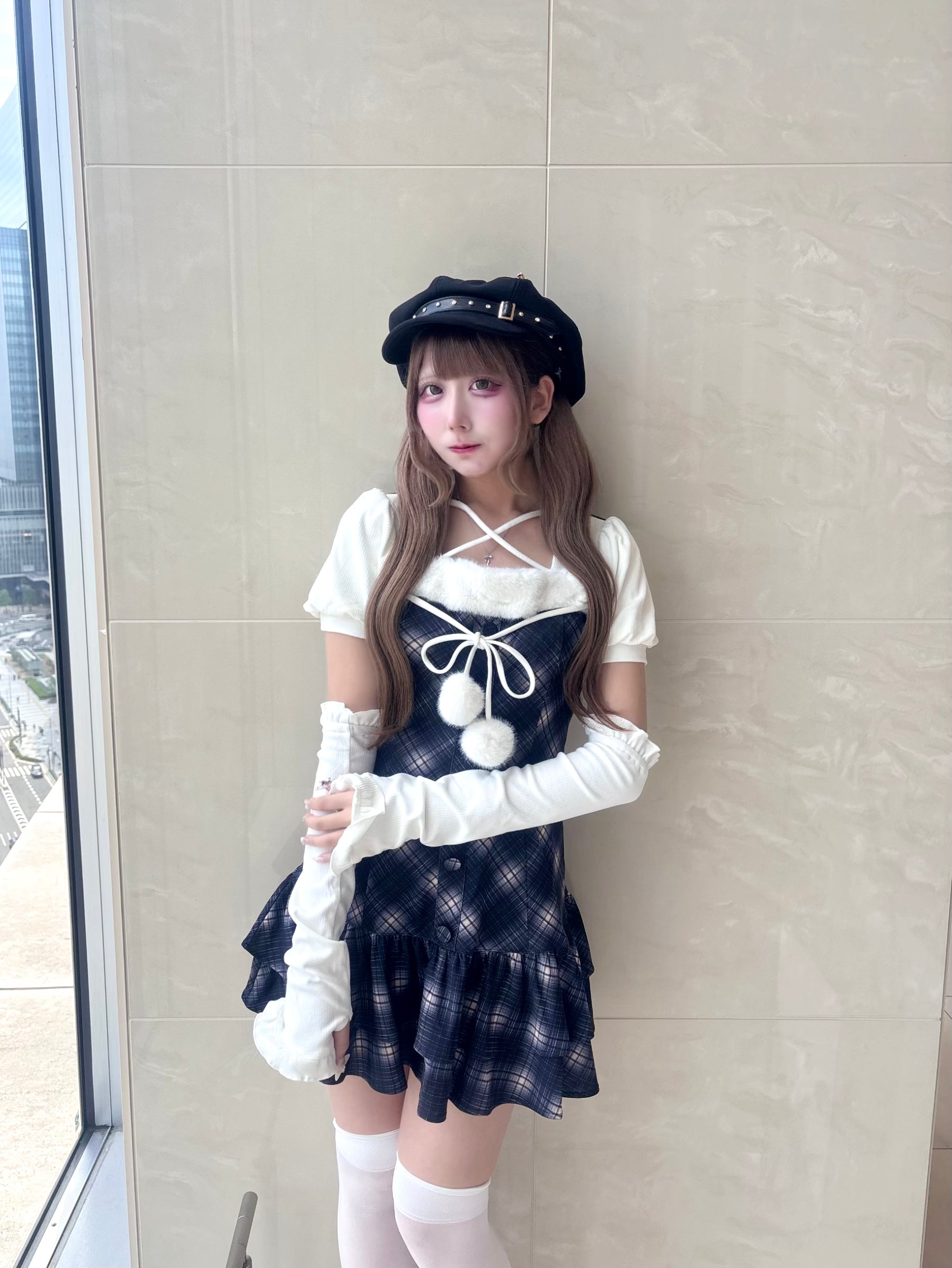 《LAFARY closet》ビジュースタッズキャスケット