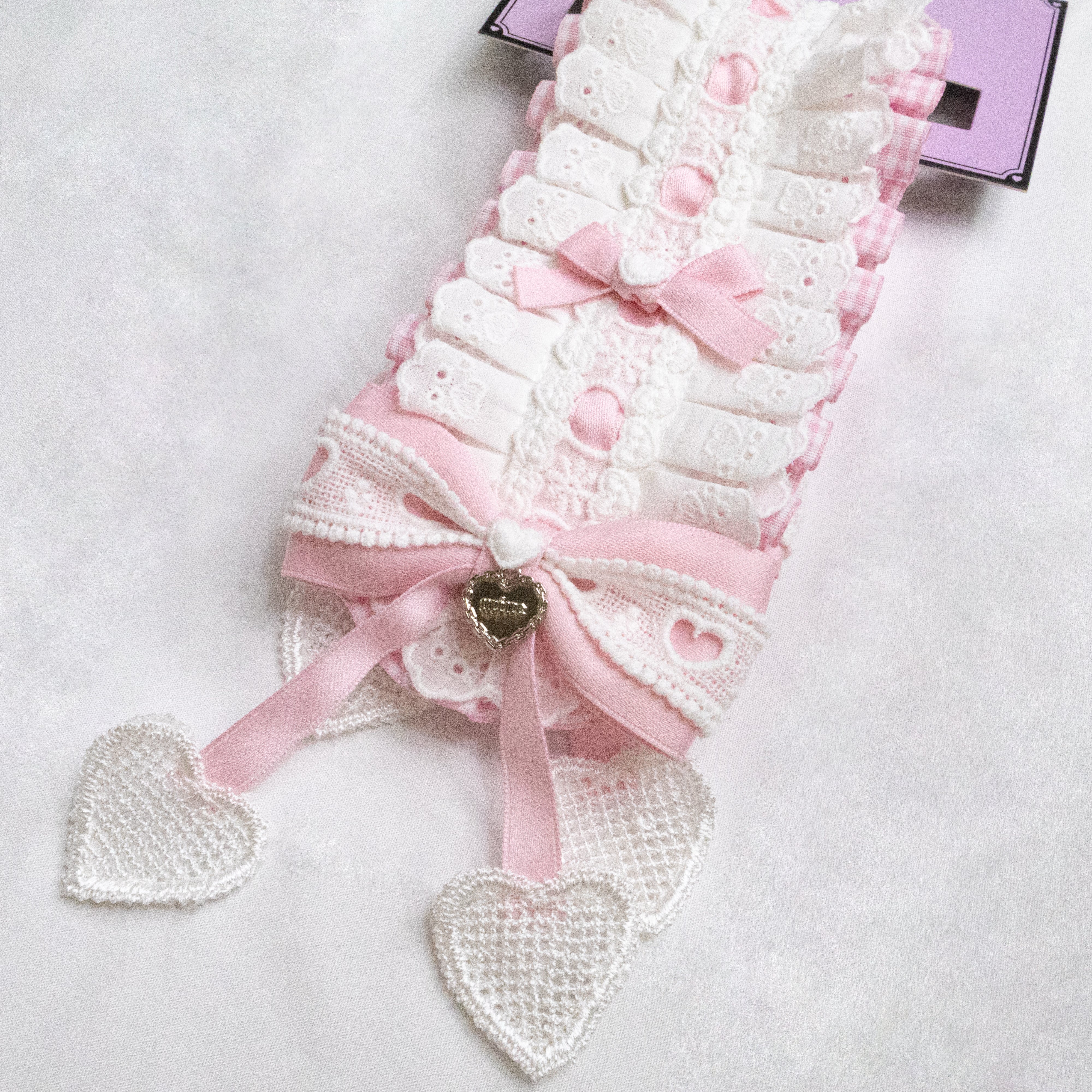 《mine》ギンガムチェックヘッドドレス