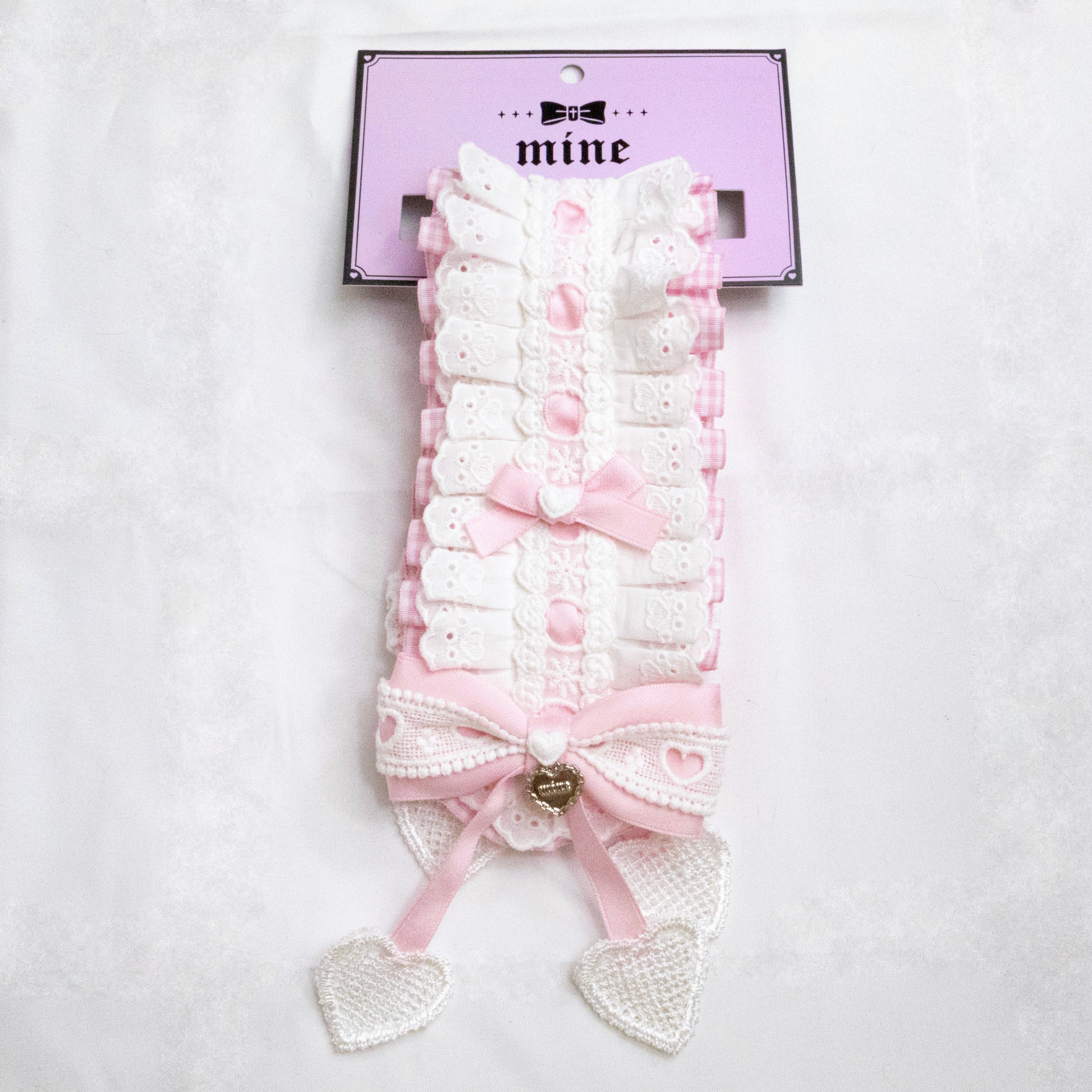 《mine》ギンガムチェックヘッドドレス