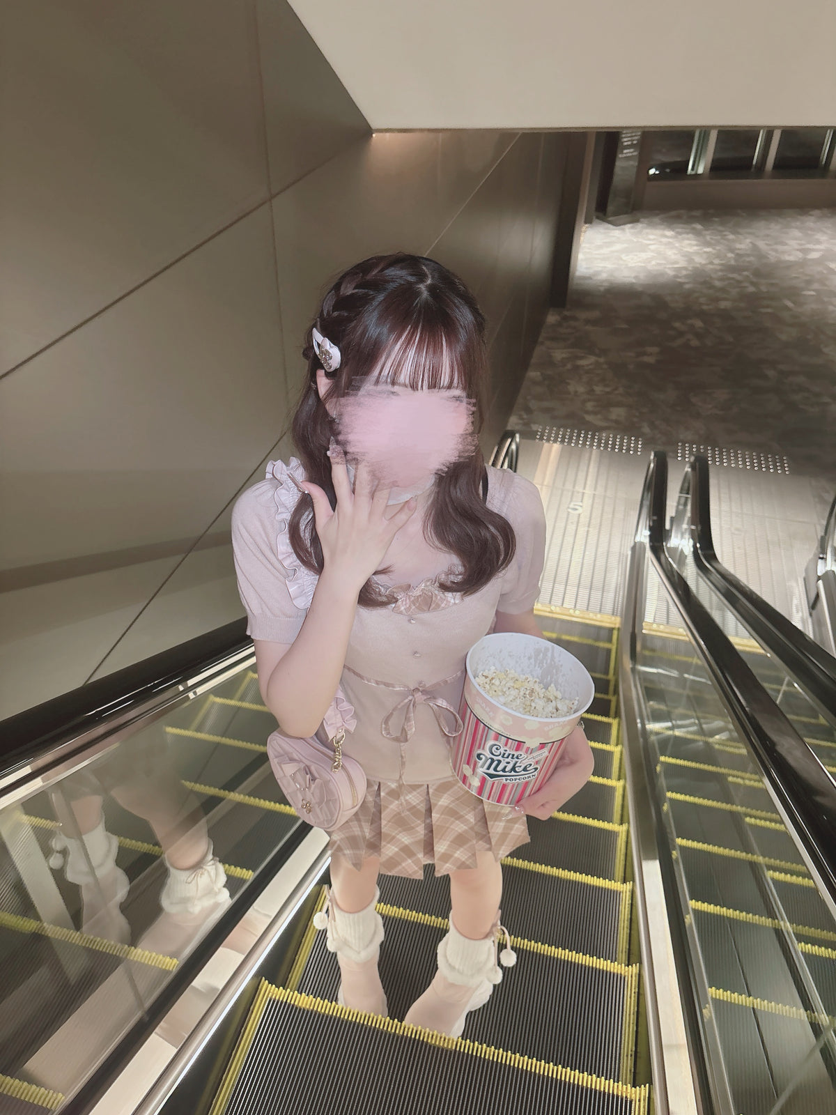 《LAFARY》ドッキングニットワンピース