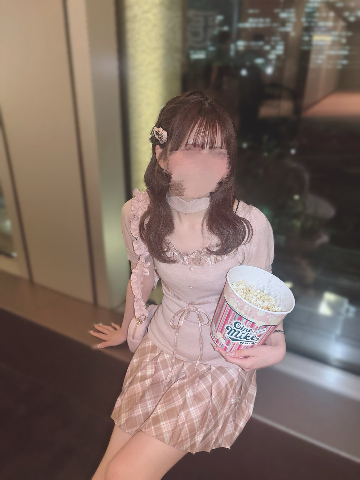 《LAFARY》ドッキングニットワンピース