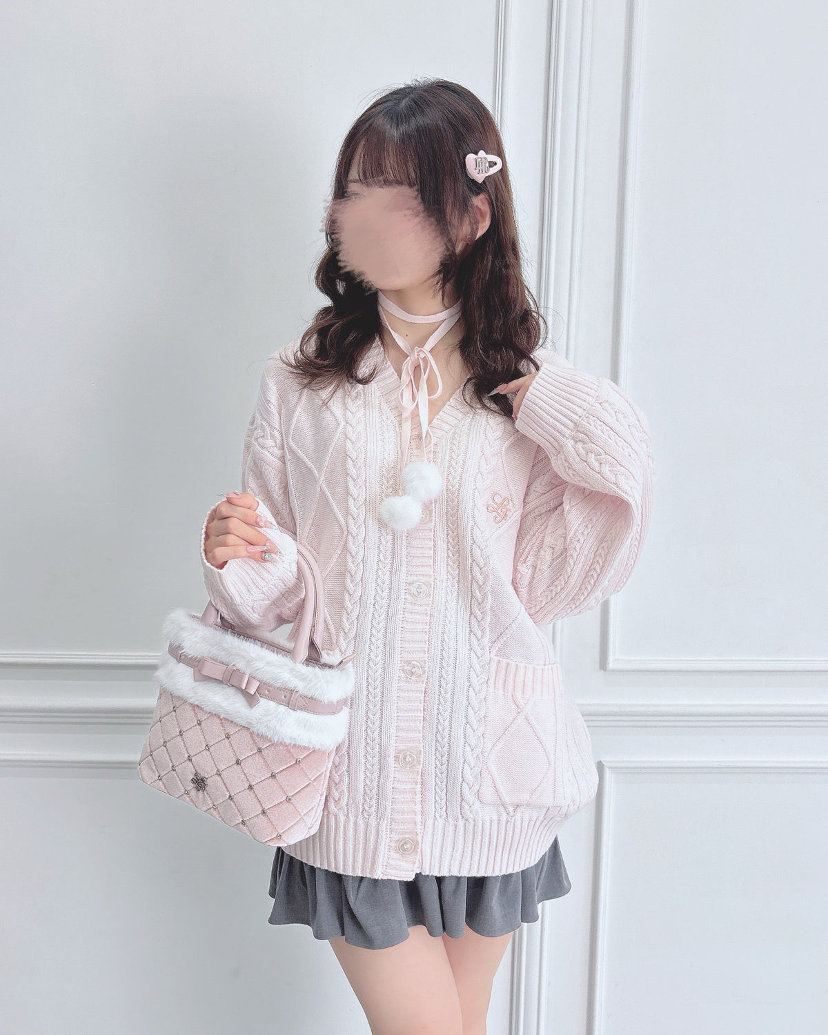 《LAFARY closet》スピンドルティアードスカパン