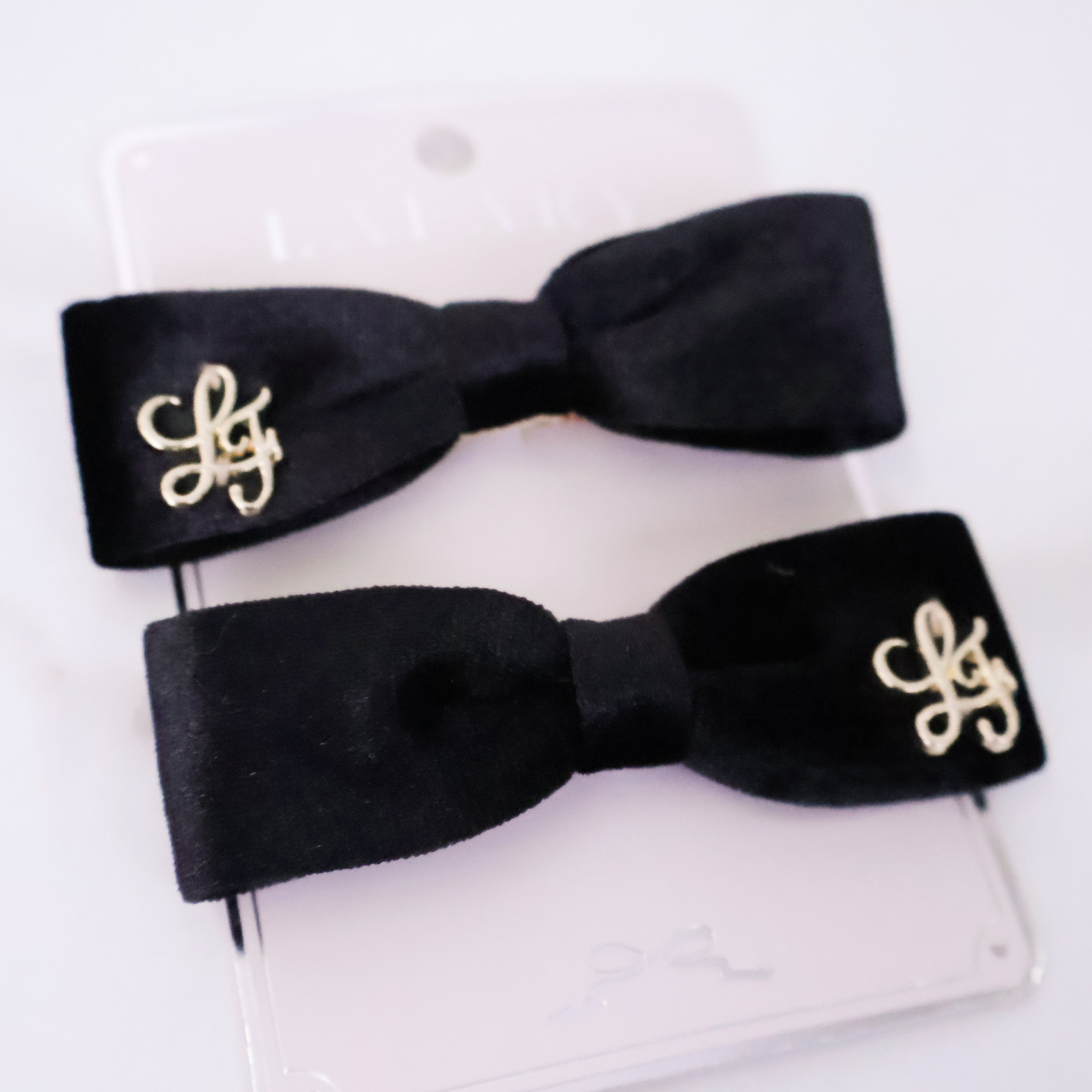 《LAFARY》ベロアスリムリボン