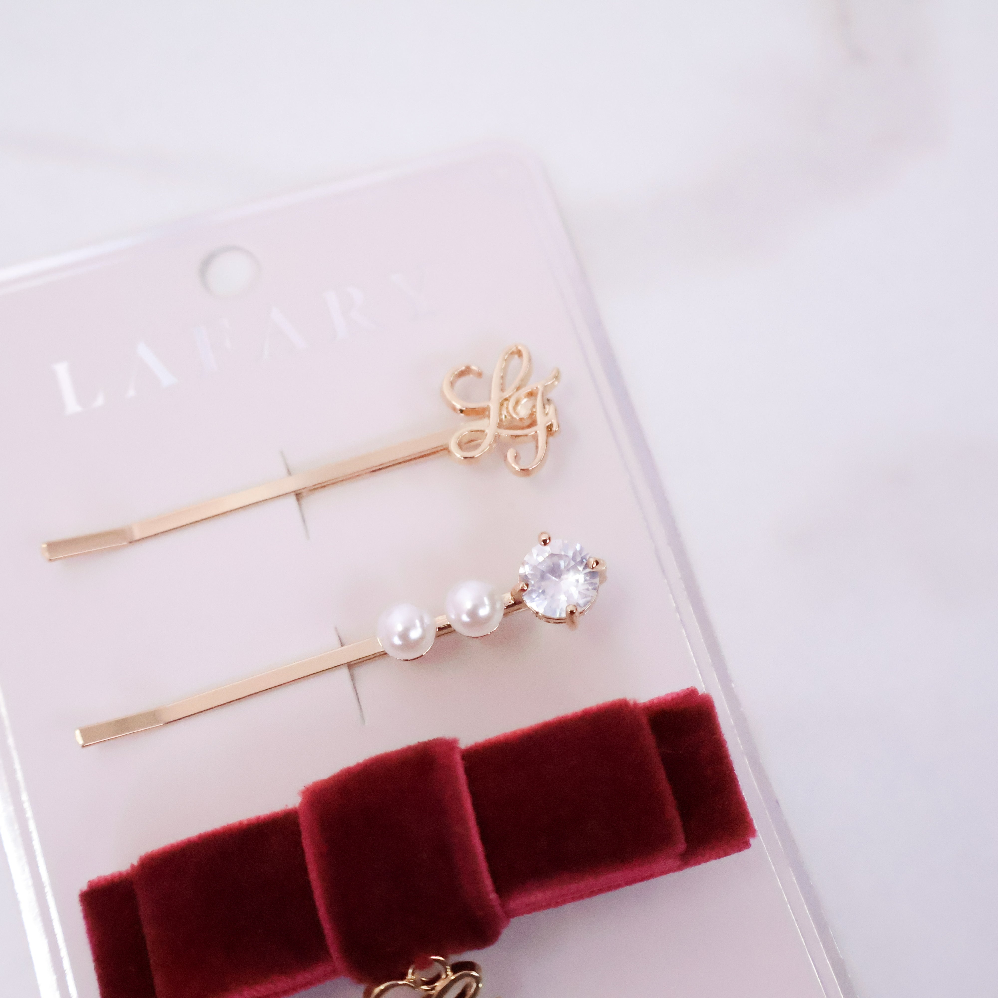 《LAFARY》ルージュヘアピンセット